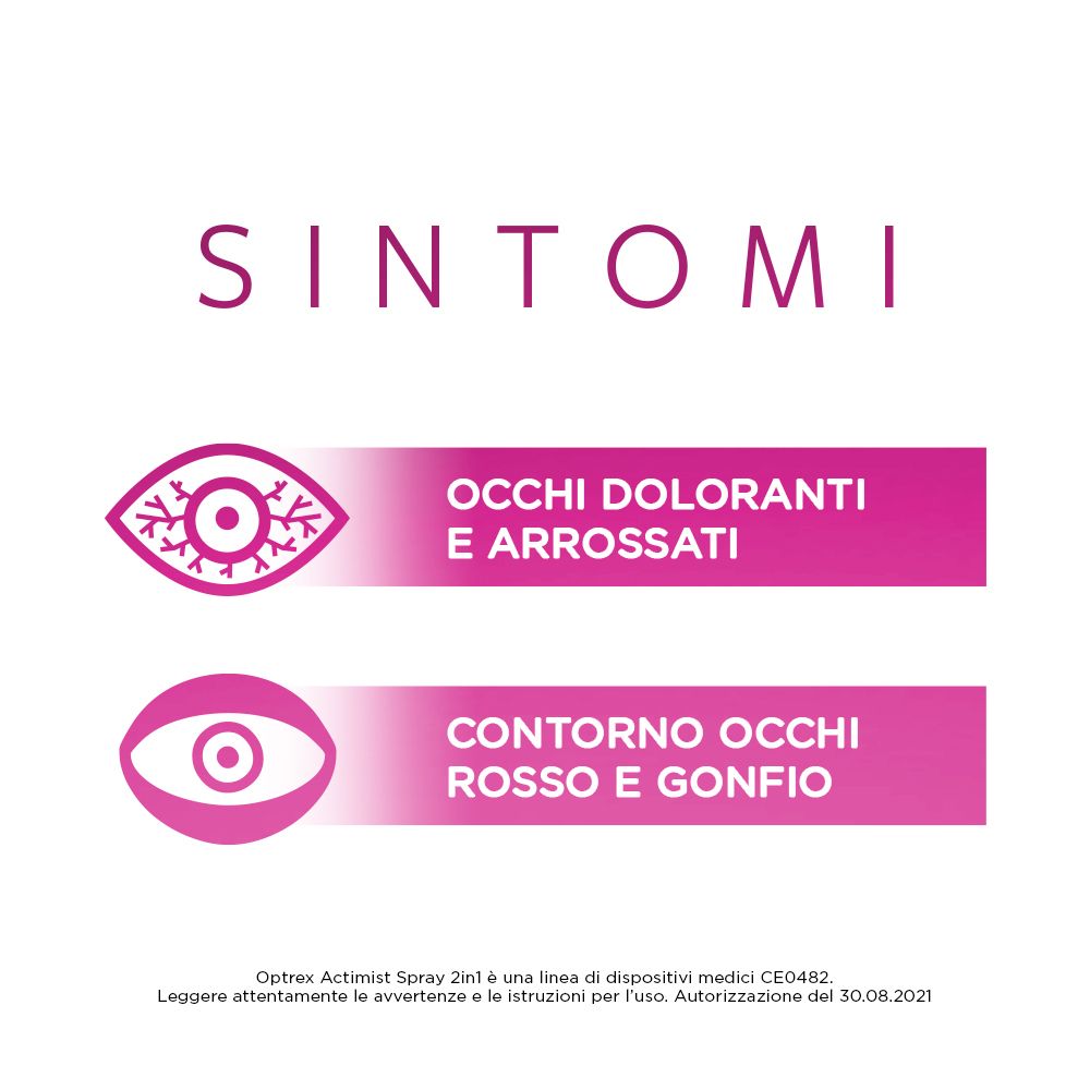 Optrex® ActiMist Spray 2 in 1 per Occhi Secchi e Irritati