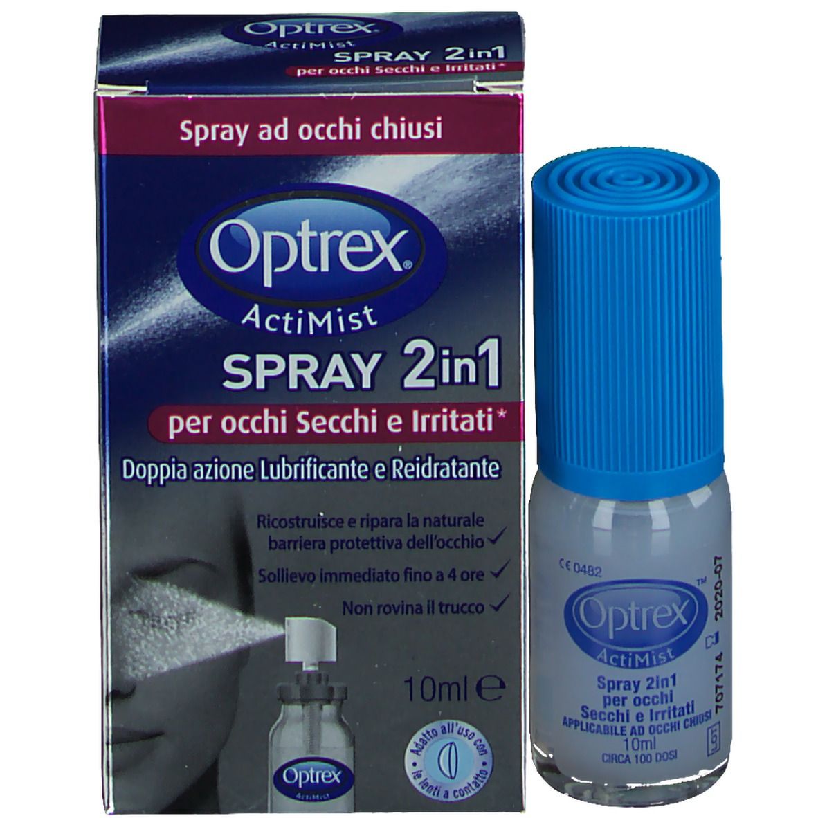 Optrex® ActiMist Spray 2 in 1 per Occhi Secchi e Irritati