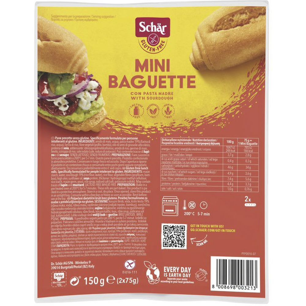 Schär Duo Mini-Baguette