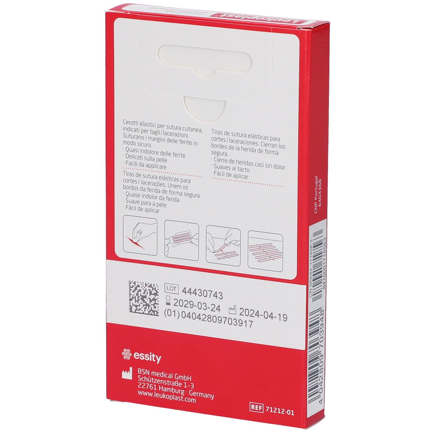 Leukosan® Strip 6 x 75 mm