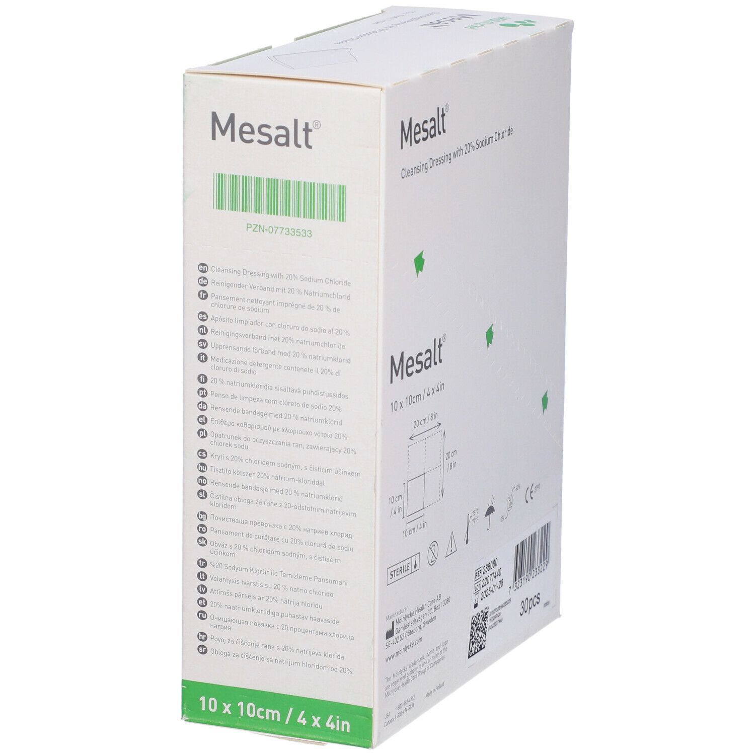 Mesalt® 10 x 10cm