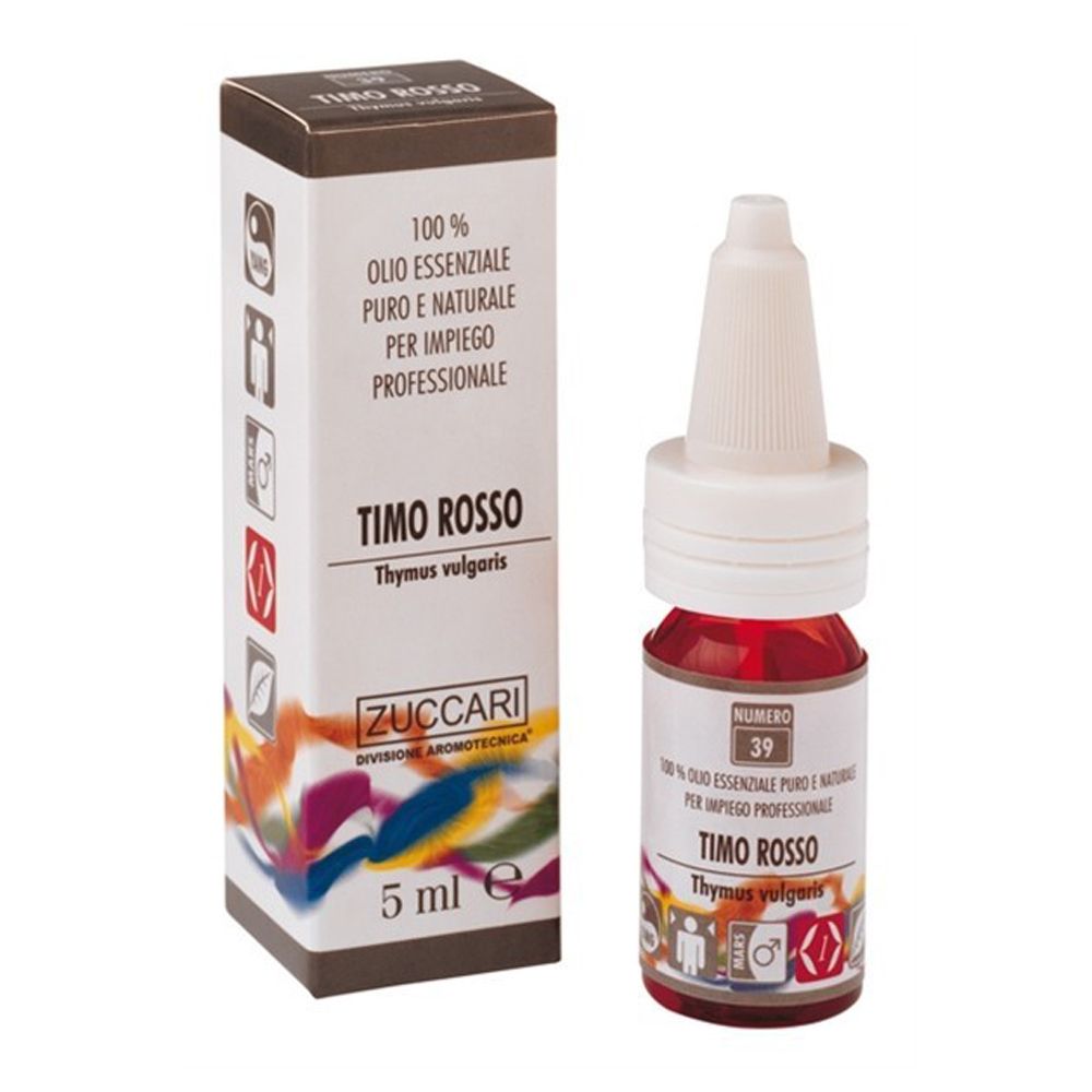 Timo Rosso Olio Essenziale Naturale 10 Ml