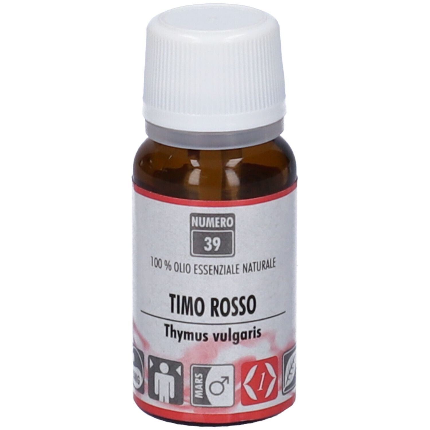 Timo Rosso Olio Essenziale Naturale 10 Ml