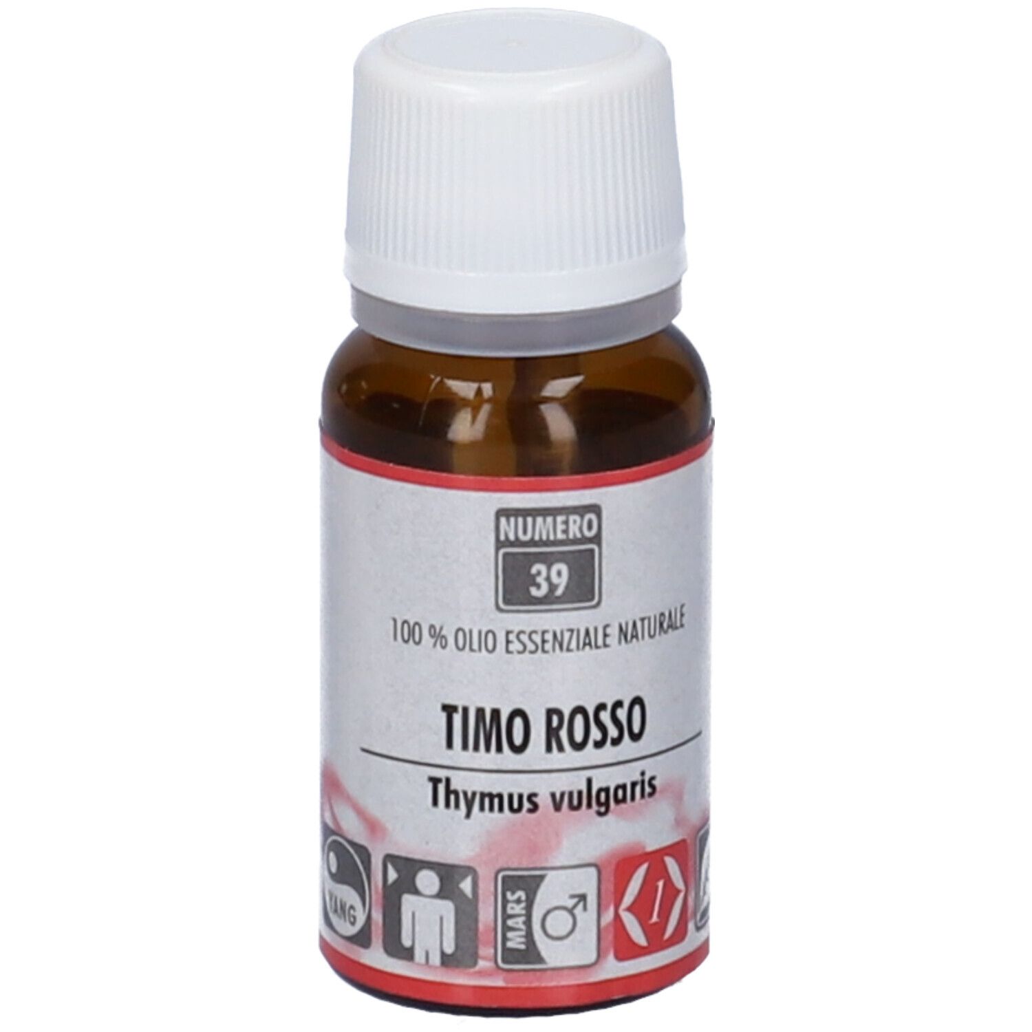 Timo Rosso Olio Essenziale Naturale 10 Ml