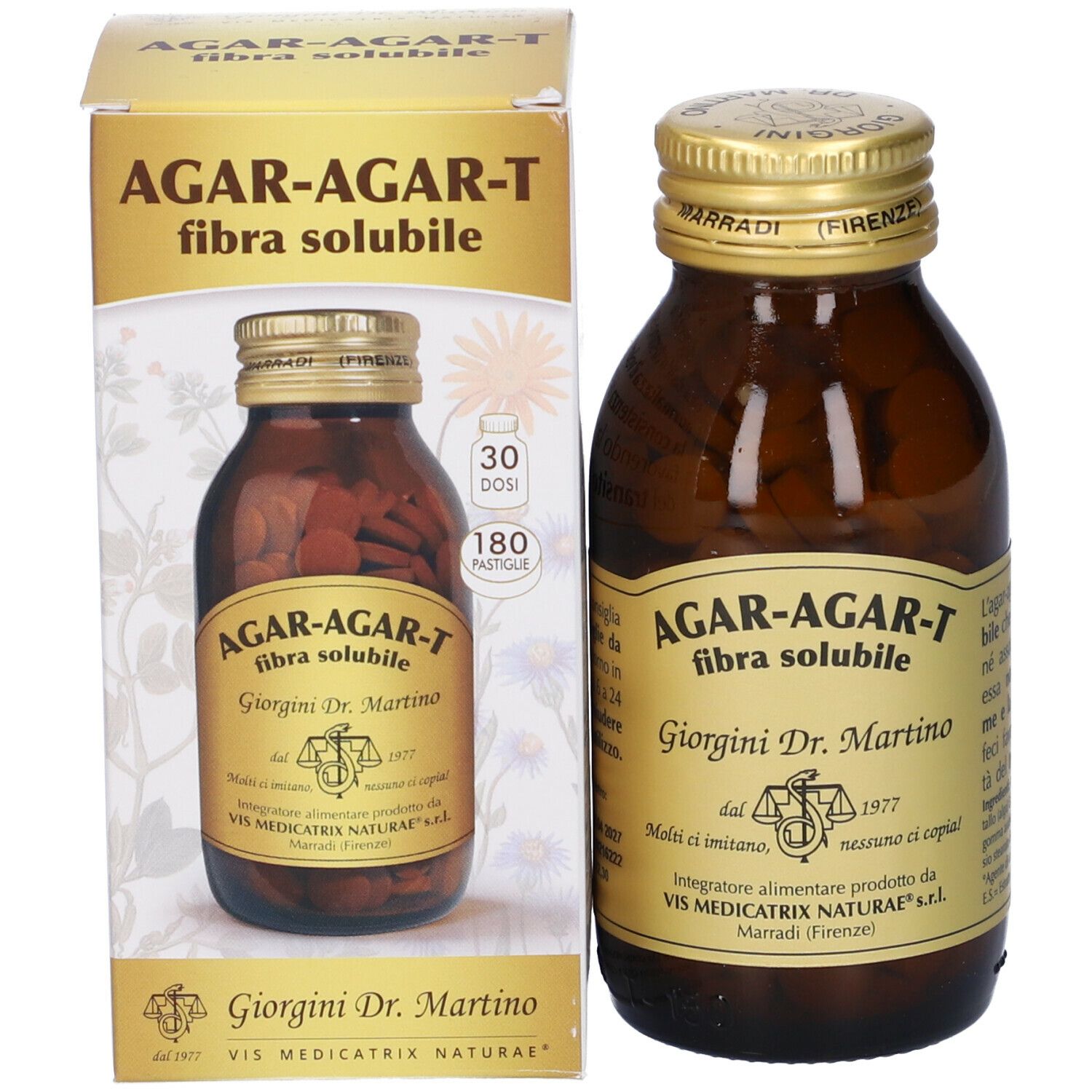 Agar Agar T 180 Pastiglie