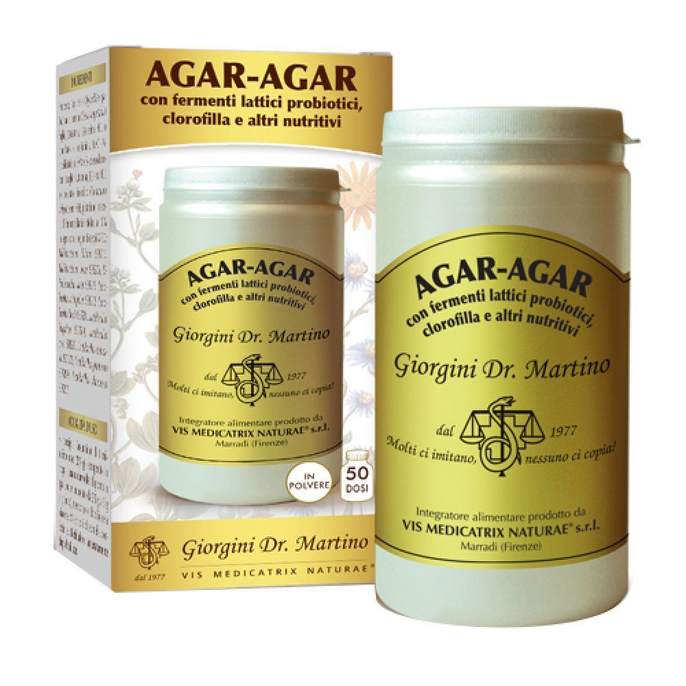 Agar Agar Con Fermenti Lattici Clorofilla 150 G