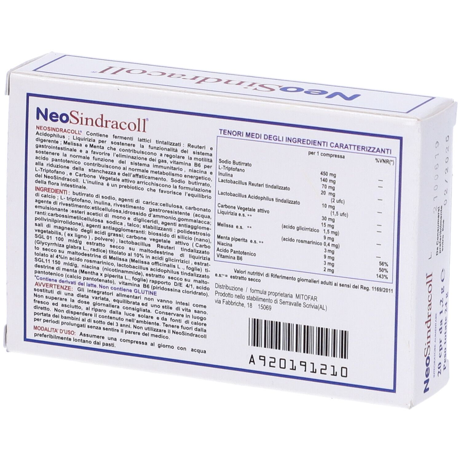 Neosindracoll 24 G