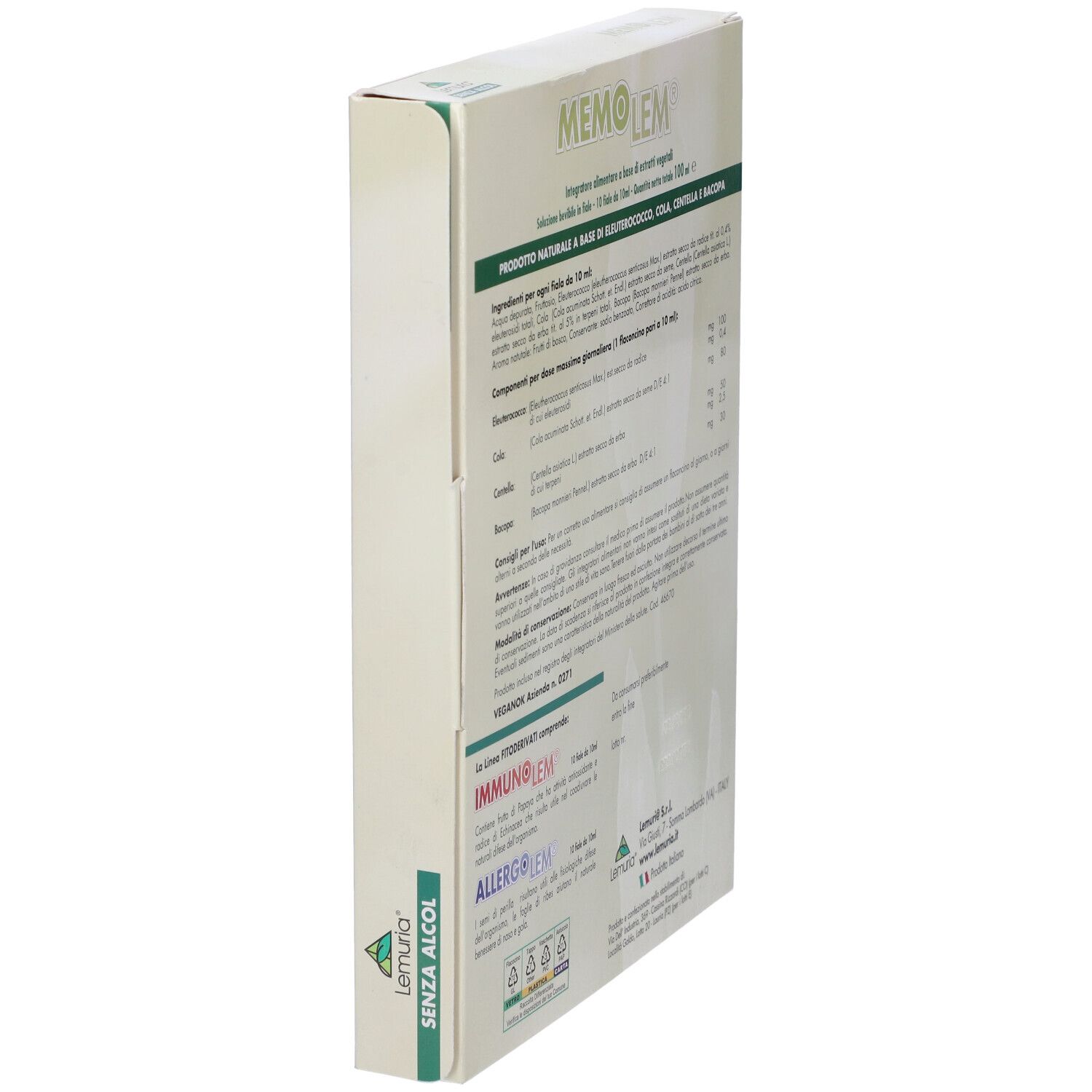 Memolem 10 Flaconcini 10 Ml