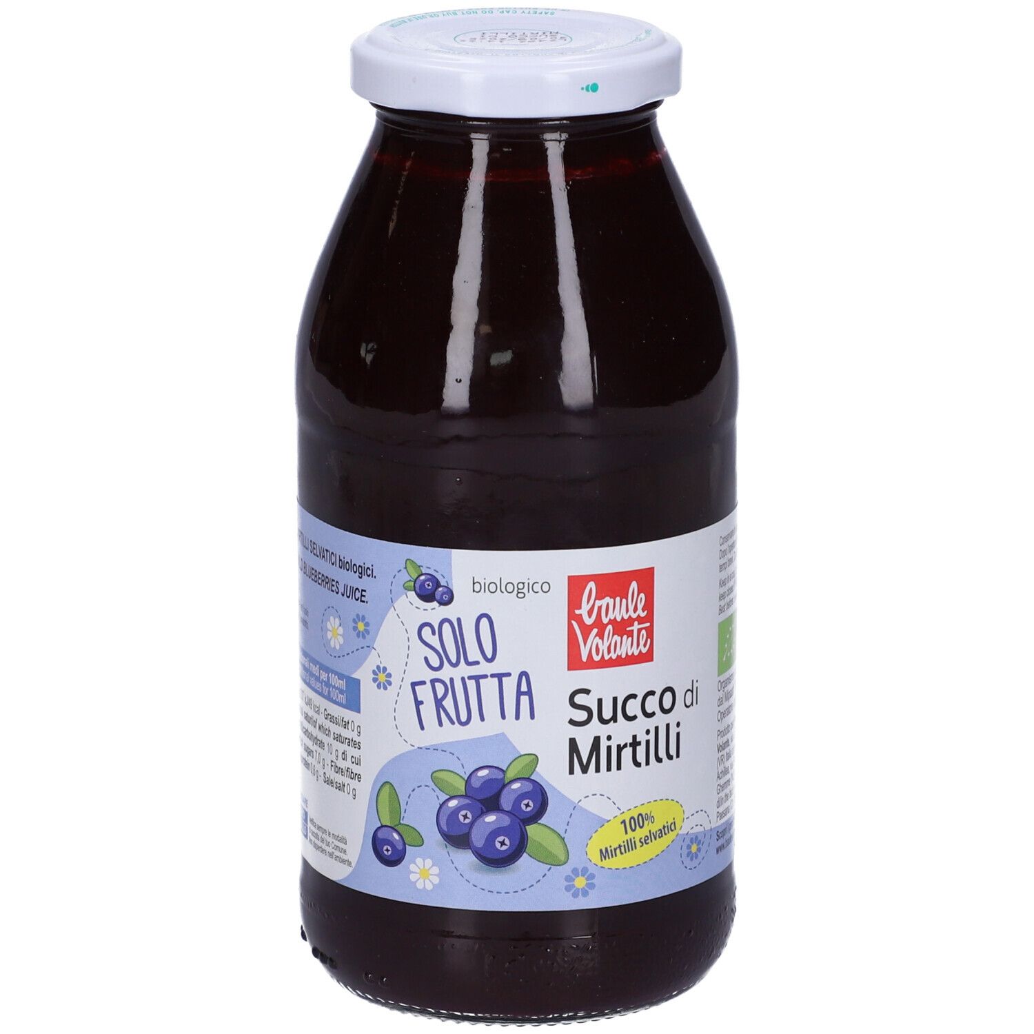 SUCCO PURO DI MIRTILLI SELVATICI - BAULE VOLANTE