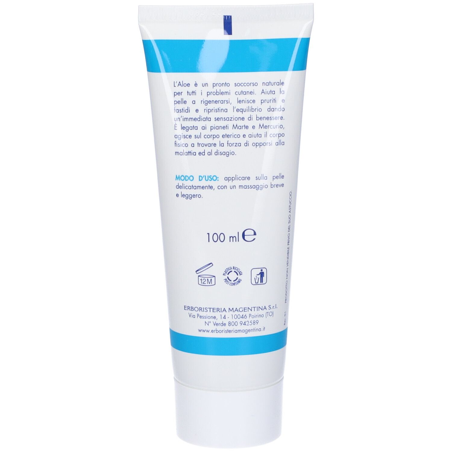Gel aloe con tea tree e lavanda