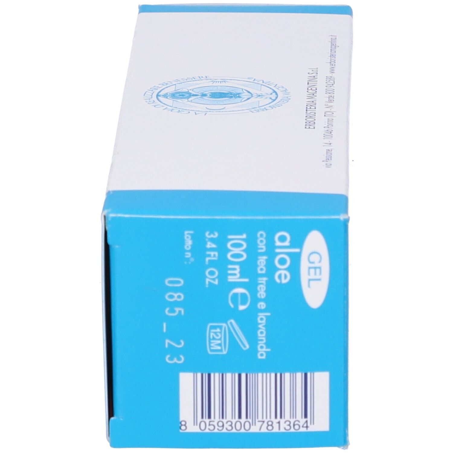 Gel aloe con tea tree e lavanda