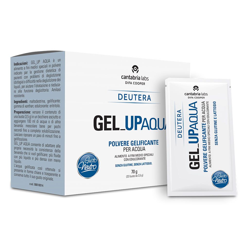 Deutera Gel Up Aqua 20 Bustine 3,5 G