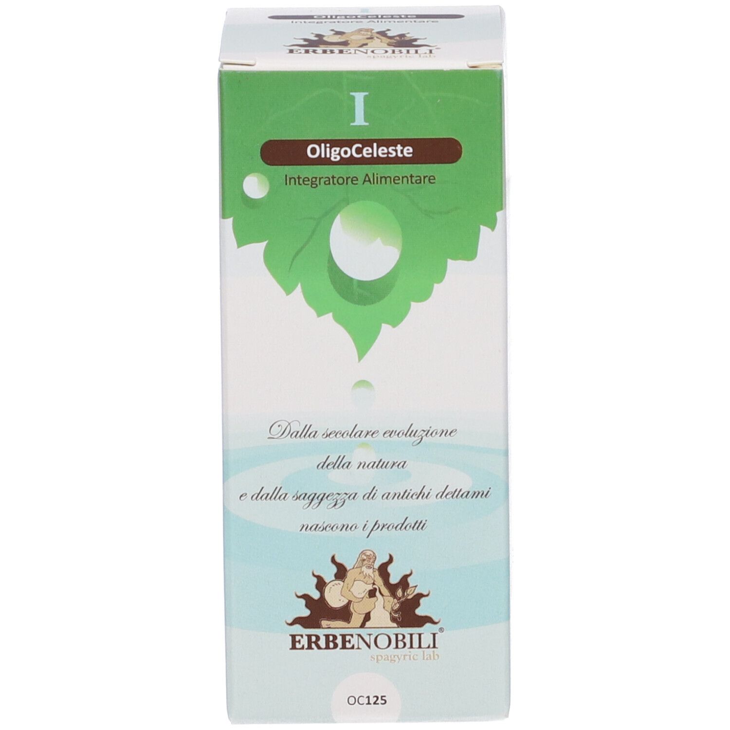 Confezione per OligoCeleste, integratore alimentare Erbenobili.