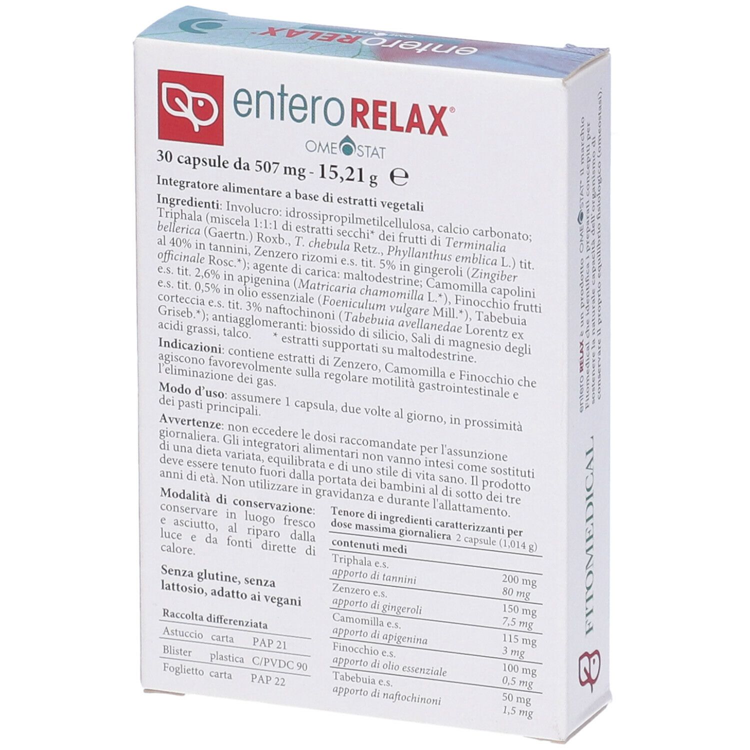 Enterorelax Omeostat 30 Capsule