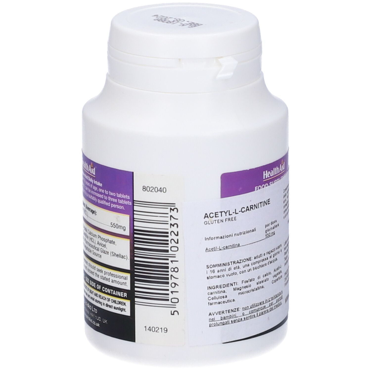 Acetilcarnitina 30 Compresse