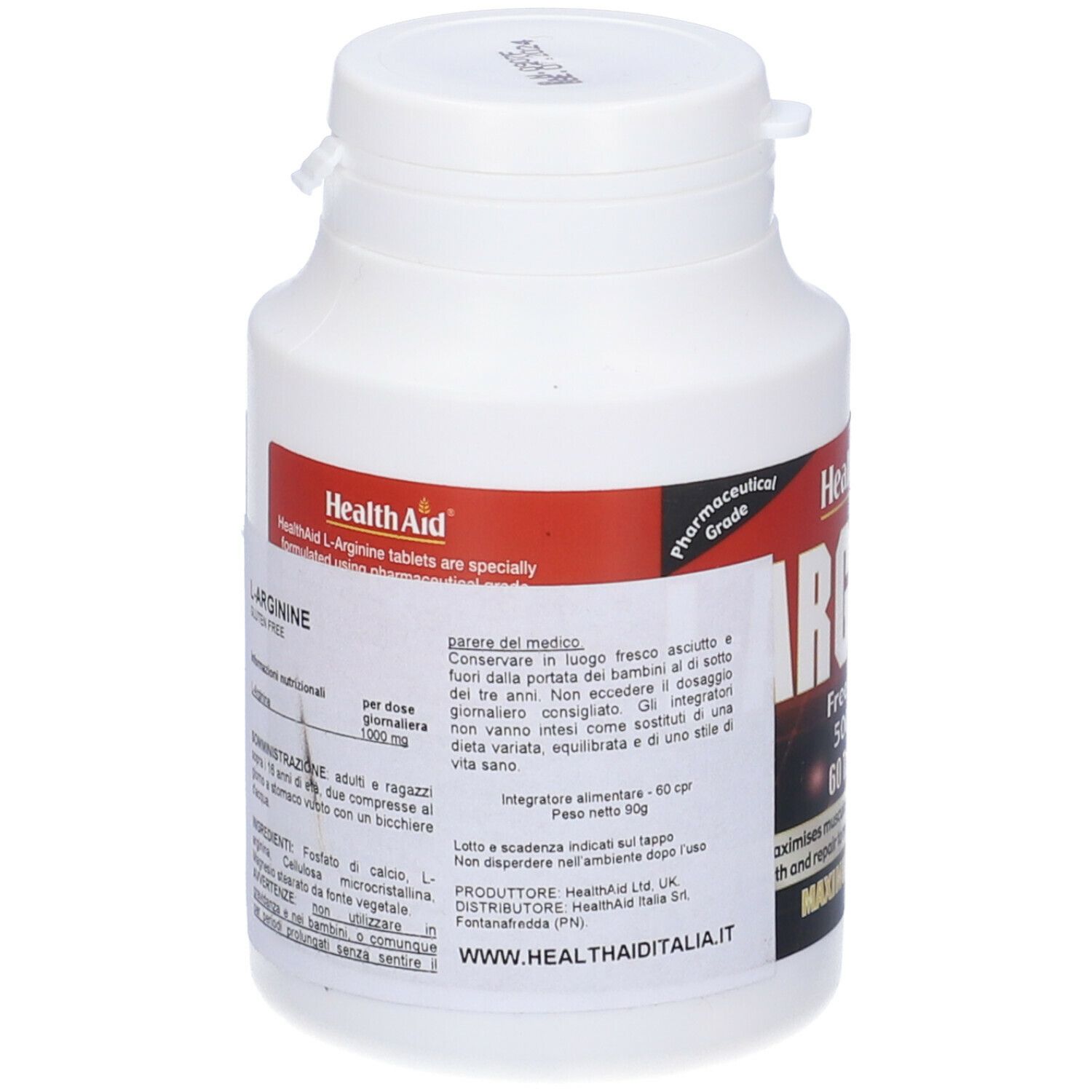 Arginina Arginine 60 Compresse