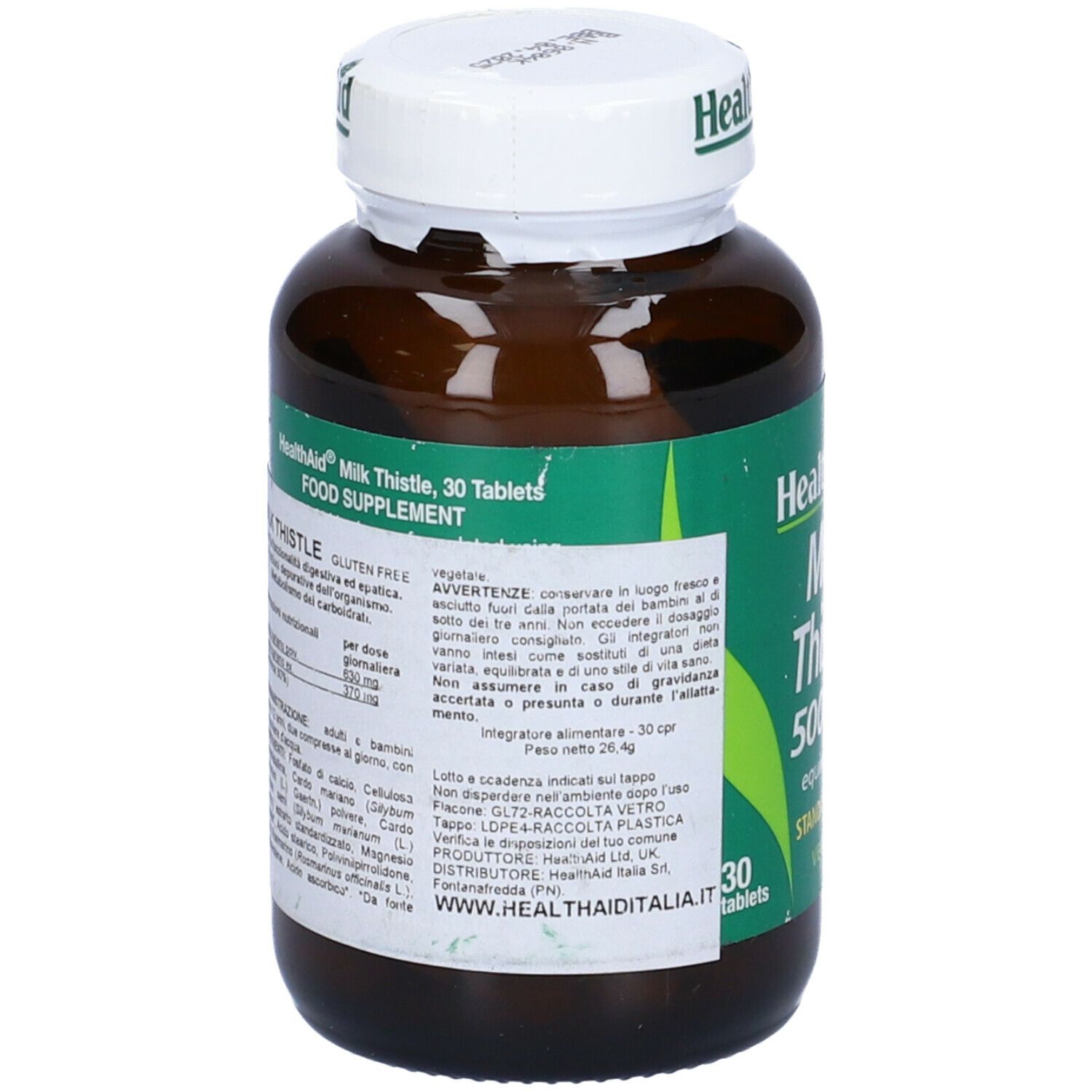 Cardo Mariano Milk Thistle 30 Compresse