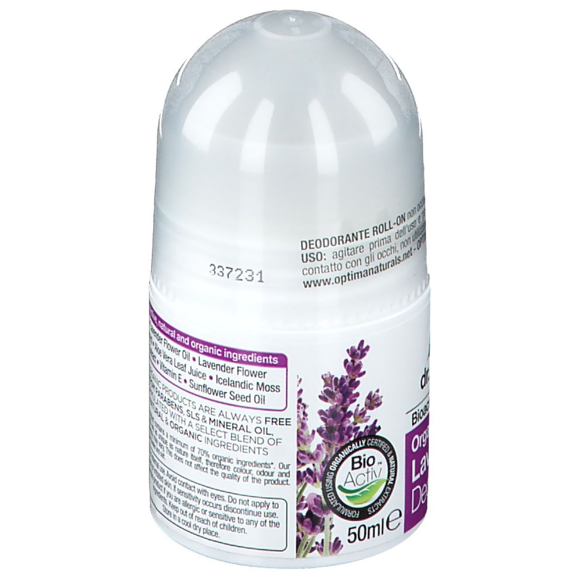 Dr. Organic® Organic Lavanda Deodorante