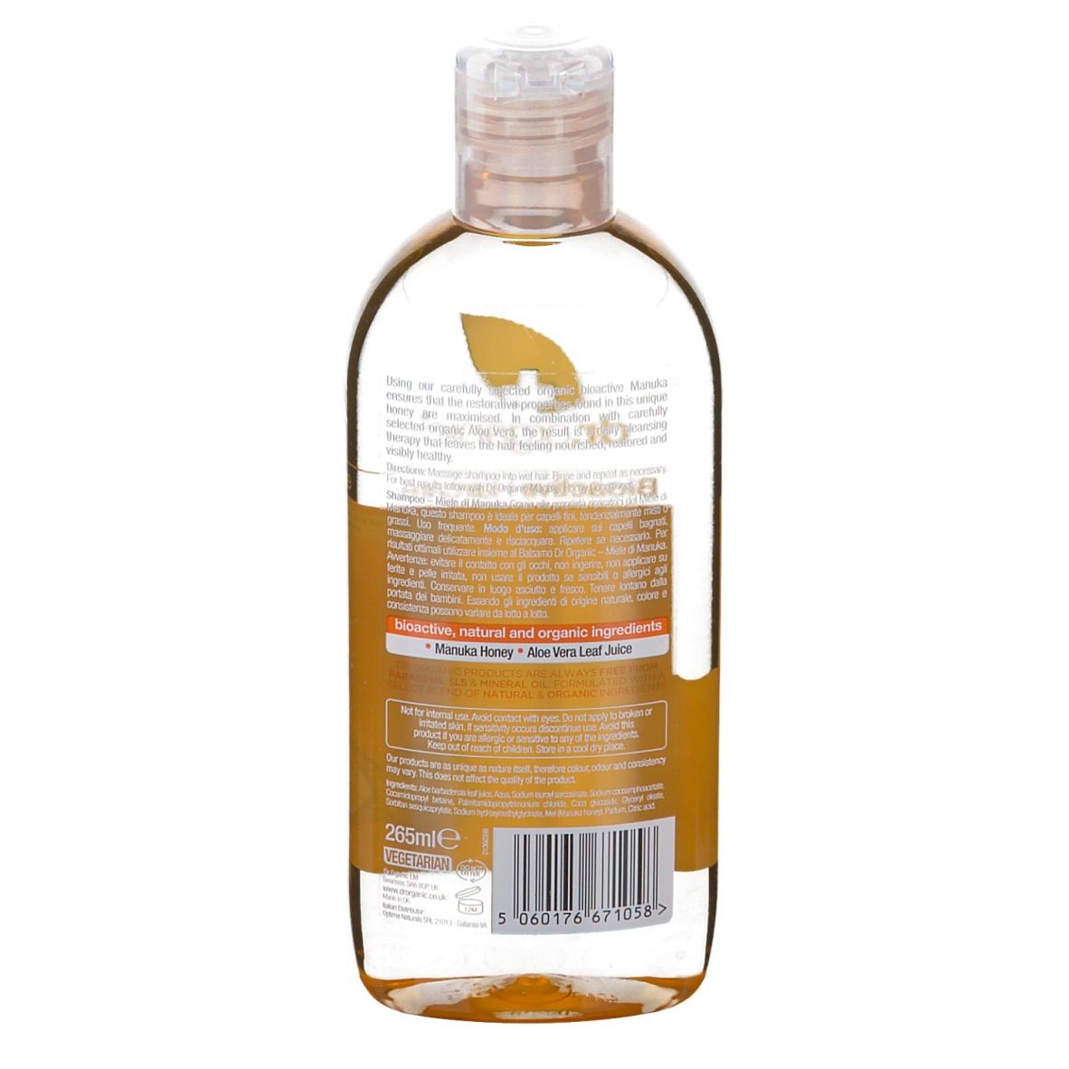 Dr. Organic® Organic Manuka Honey - Shampoo