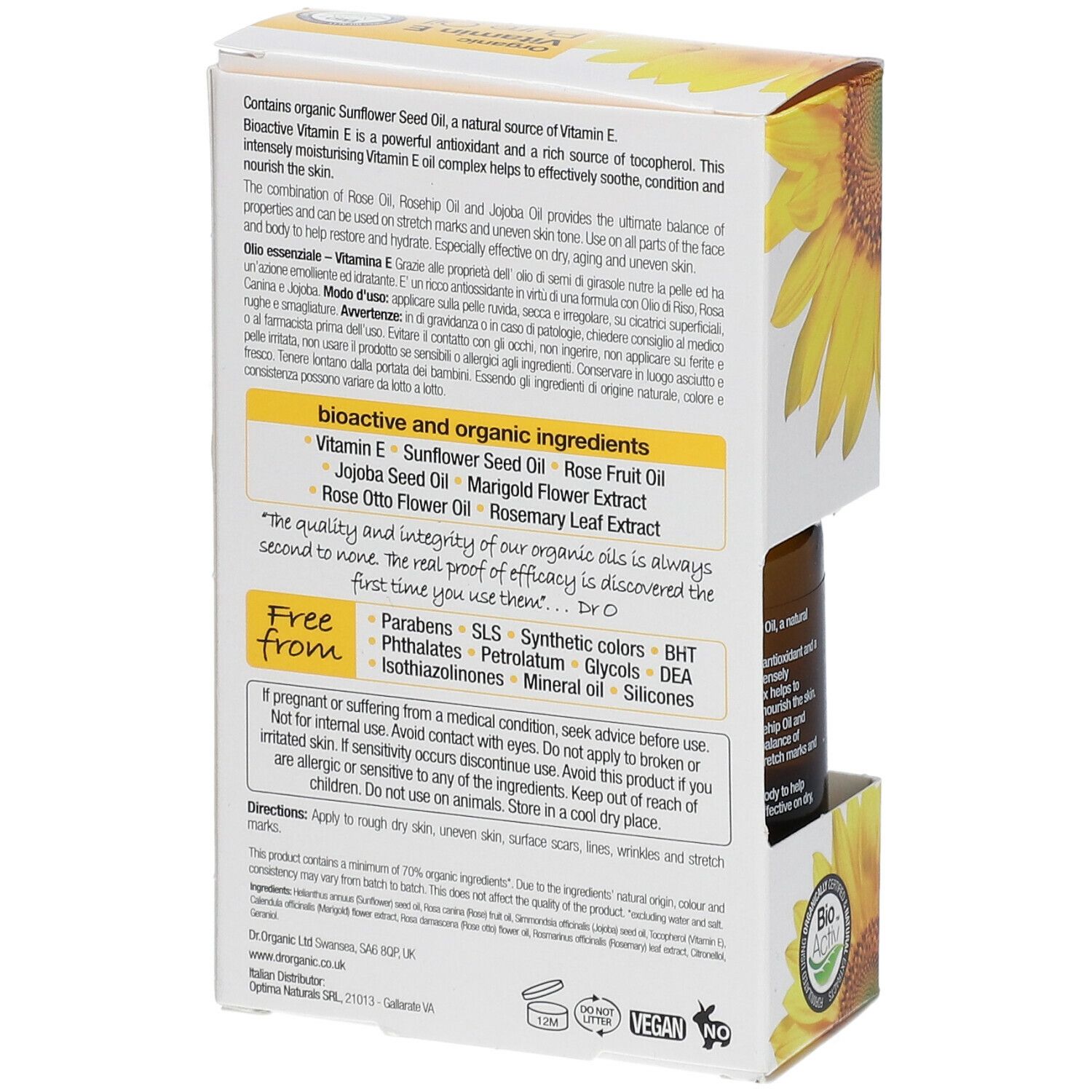 Dr. Organic® Vitamin E Pure Oil
