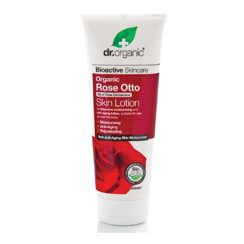 Dr Organic Rose Otto Rosa Skin Lotion Lozione Corpo 200 Ml