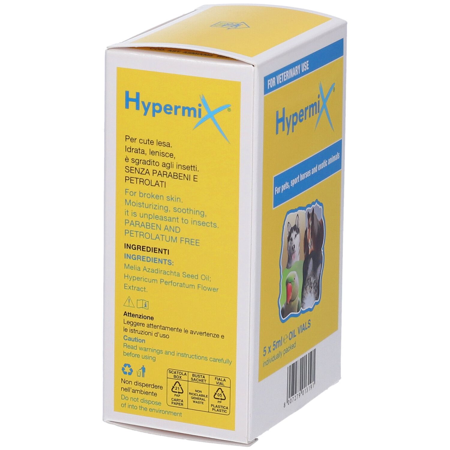 Hypermix Oil 5 Fiale Monodosi 5 Ml