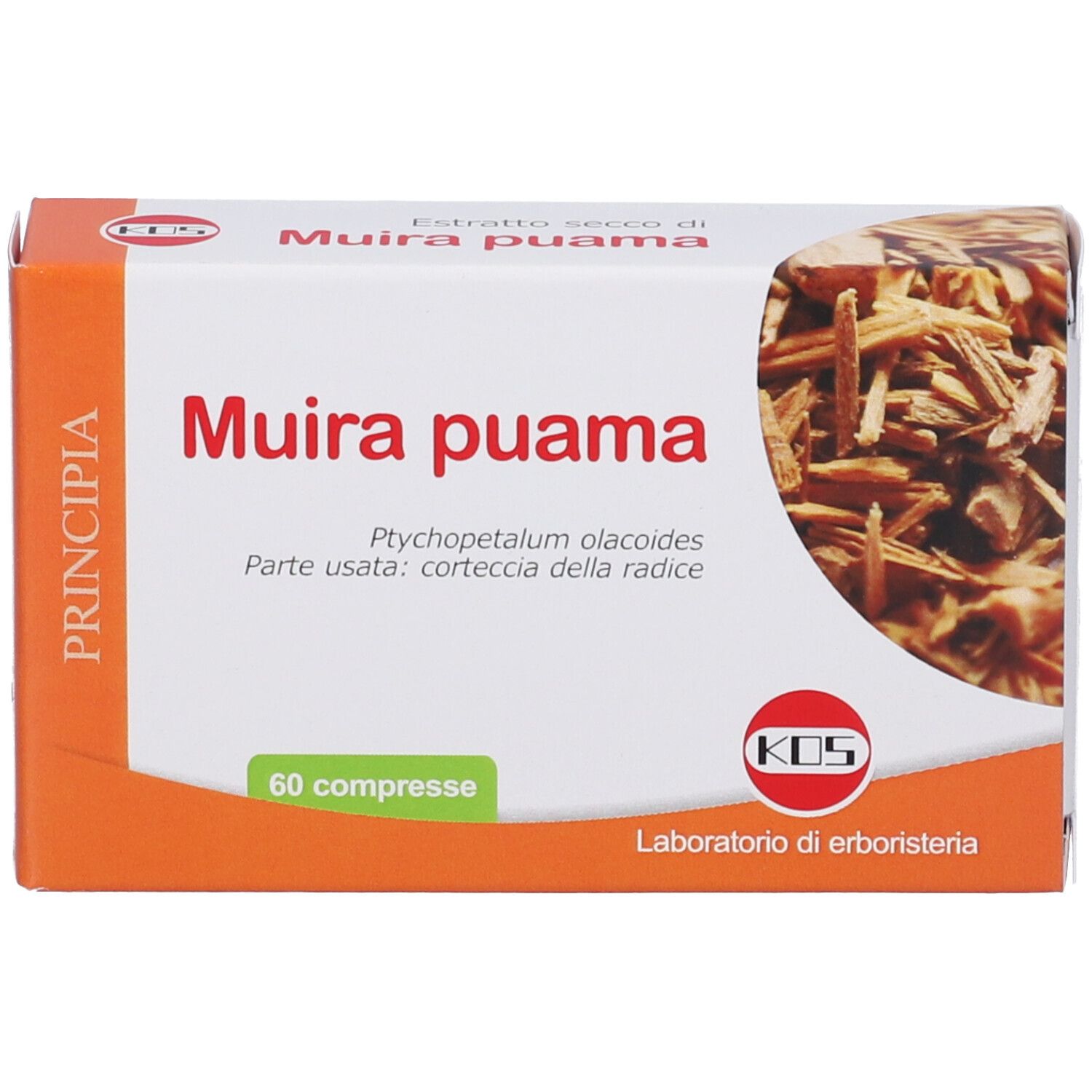 Confezione di estratto di Muira Puama, 60 compresse.
