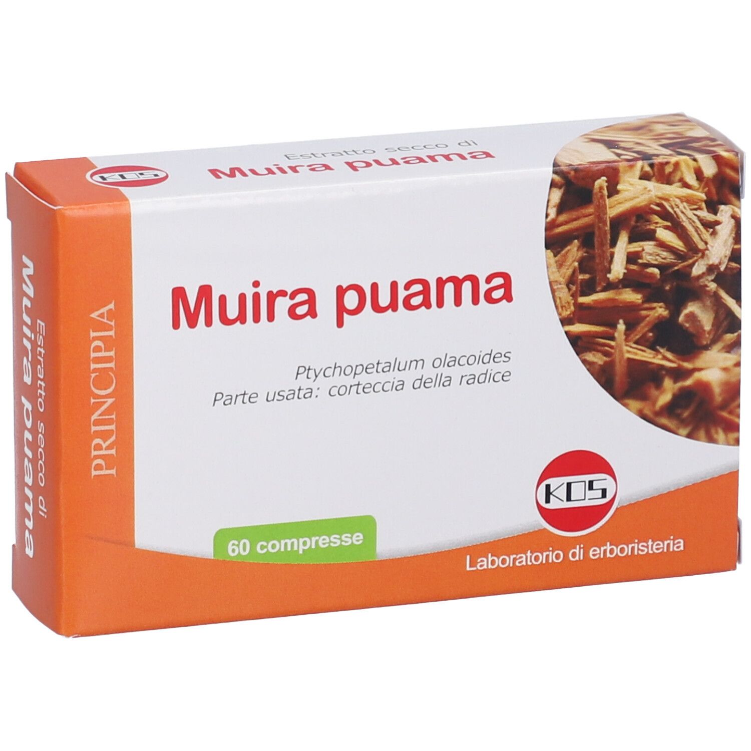 Confezione di estratto di Muira Puama, 60 compresse.