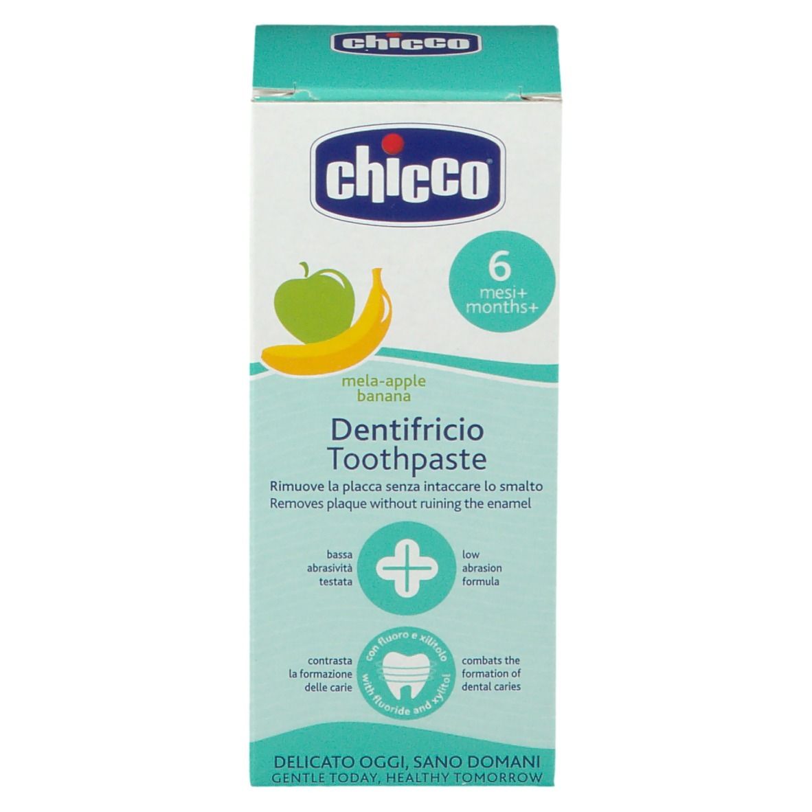 Chicco® Dentifricio mela-banana 6m+