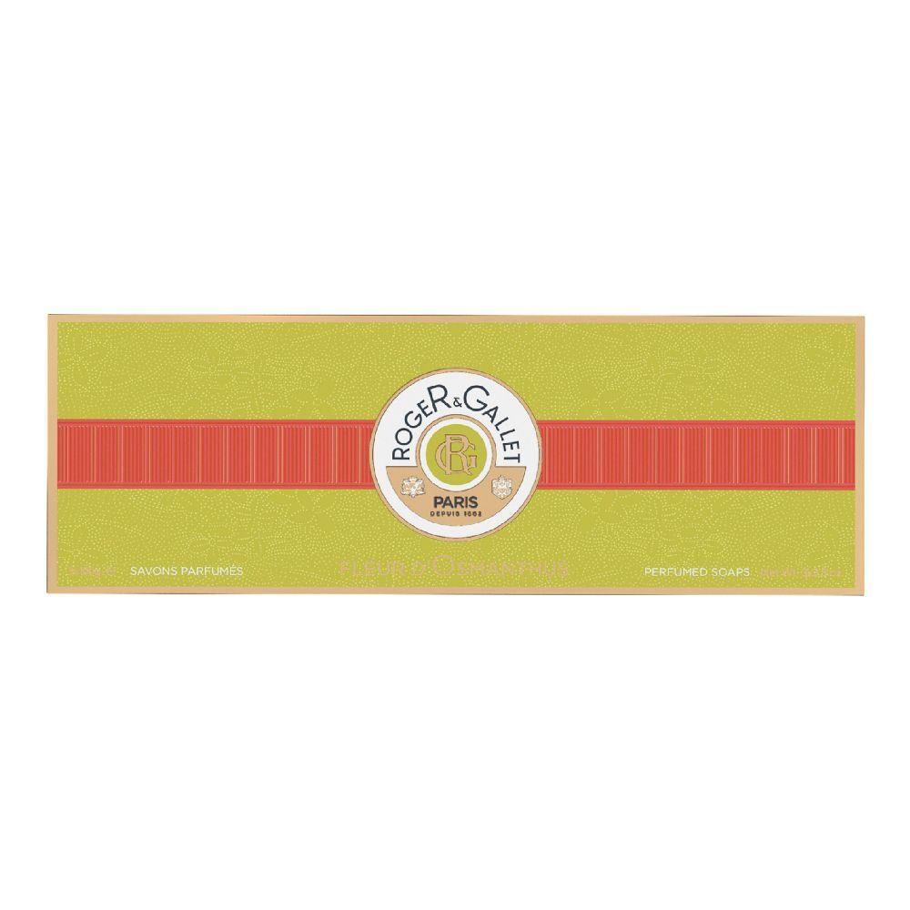 Roger&Gallet Fleur d'Osmanthus Saponetta Coffret 3x100g
