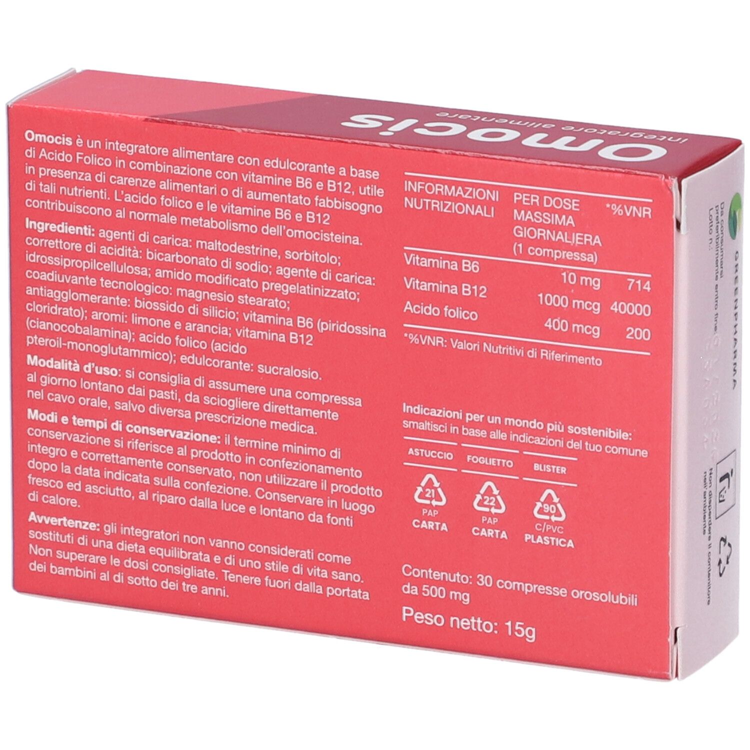 Omocis 30 Compresse