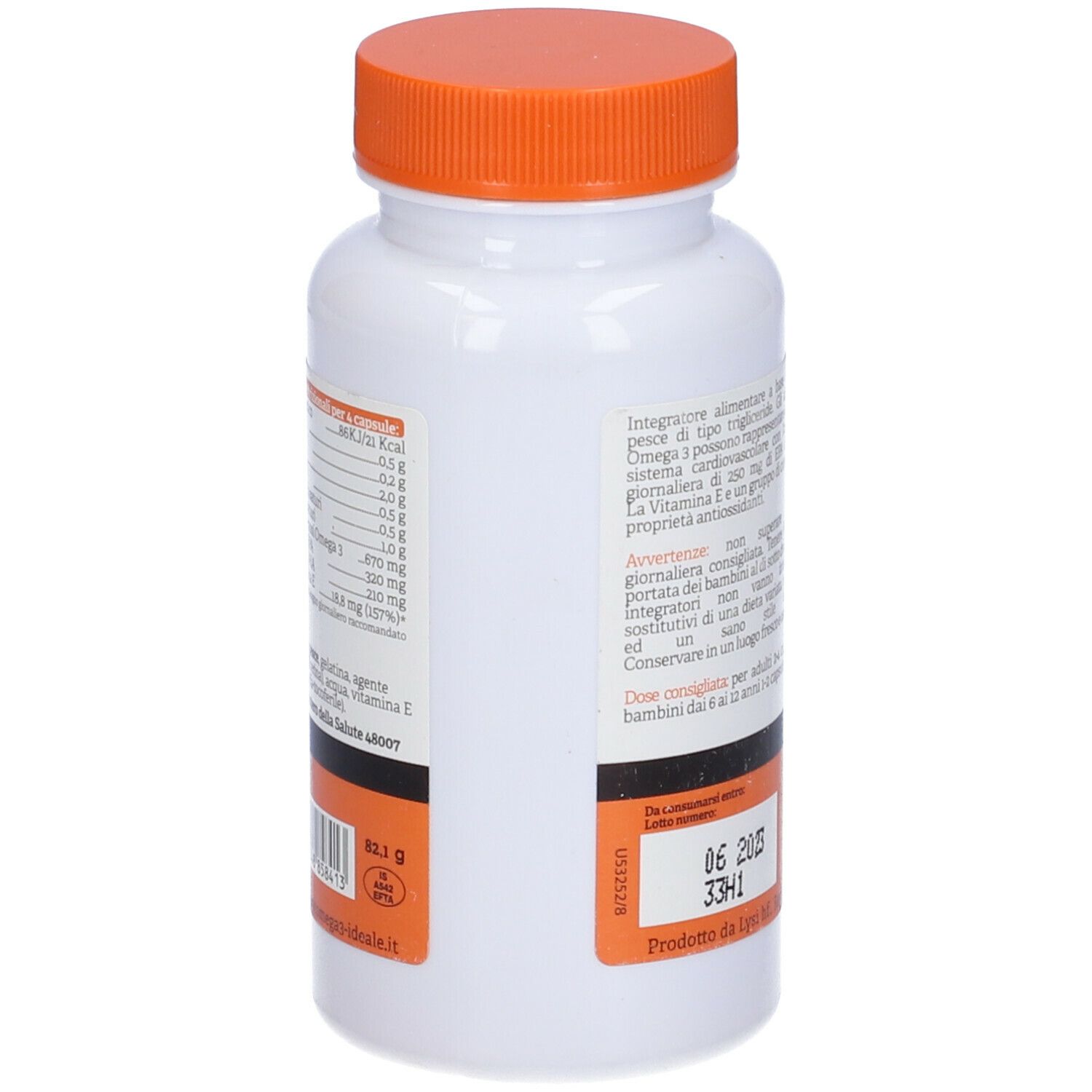 Lysi Omega 3 Vitamina E 120 Capsule