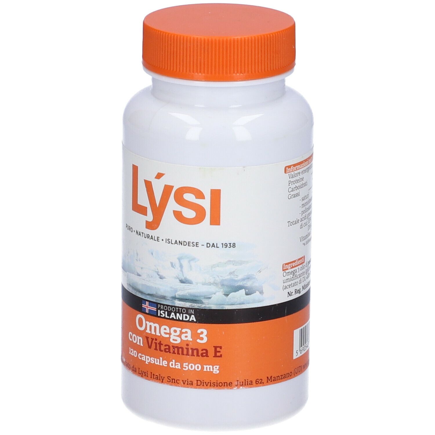 Lysi Omega 3 Vitamina E 120 Capsule