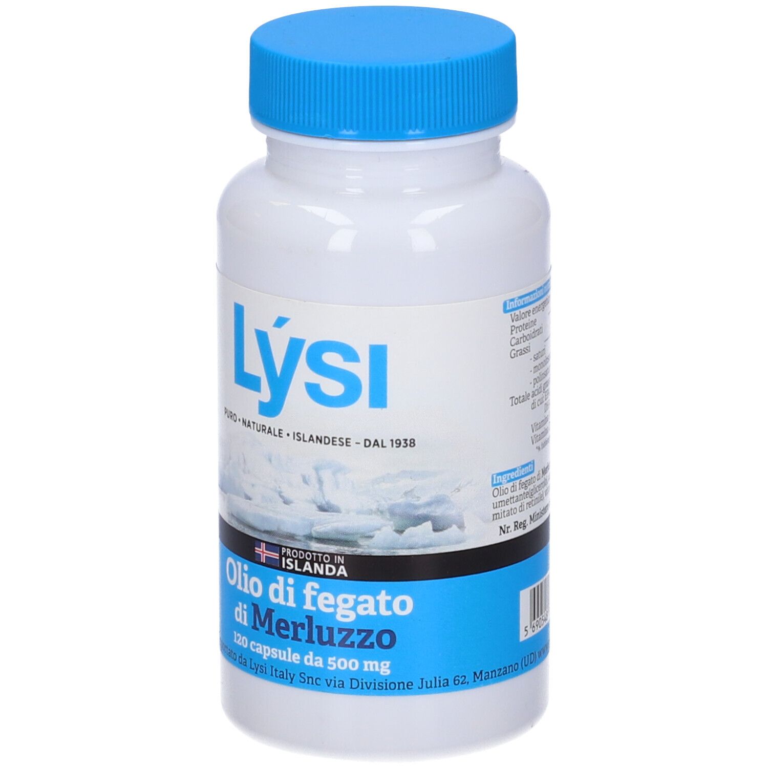 Lysi Olio Fegato Merluzzo 120 Capsule