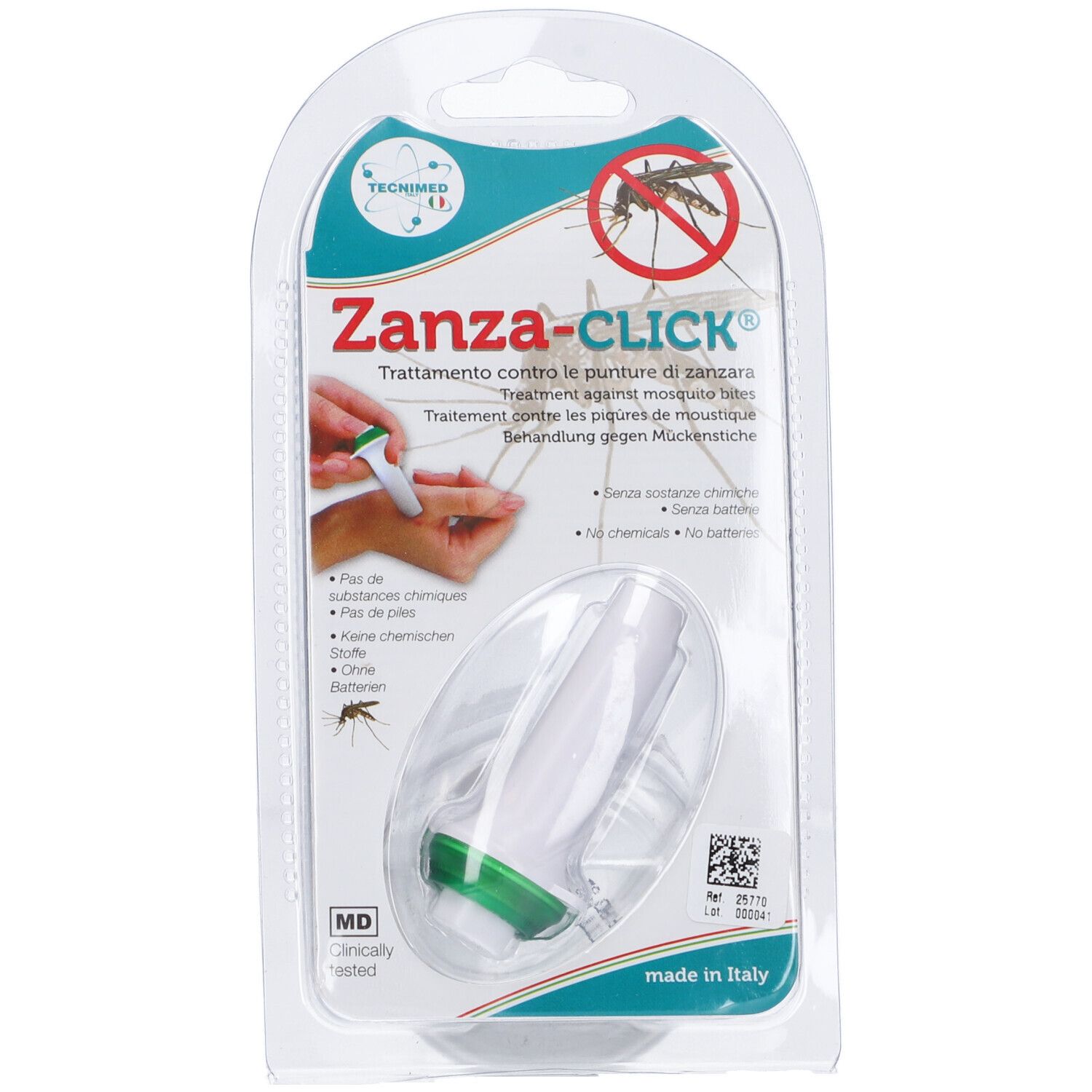 Zanza-Click Trattamento Contro le Punture di Zanzara