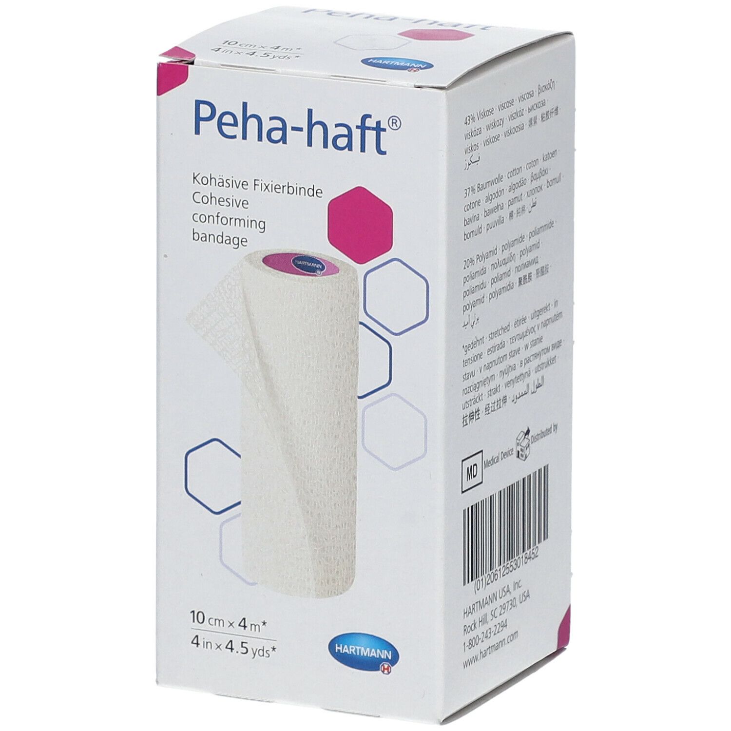 Peha-Haft® Benda di Fissaggio Coesiva 10 cm x 4 m