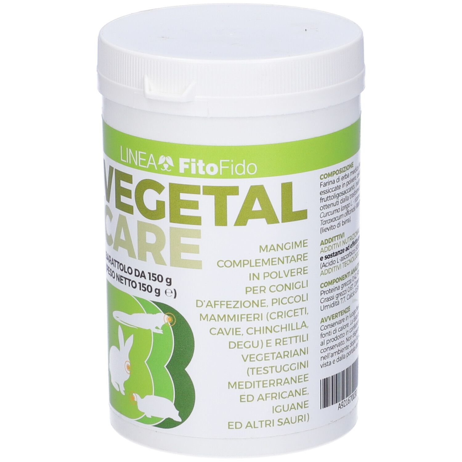 Vegetal Care Polvere Barattolo 150 G