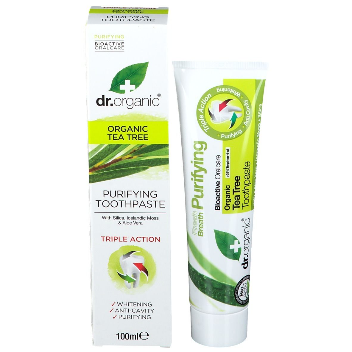 Dr. Organic® Organic Tea Tree Dentifricio