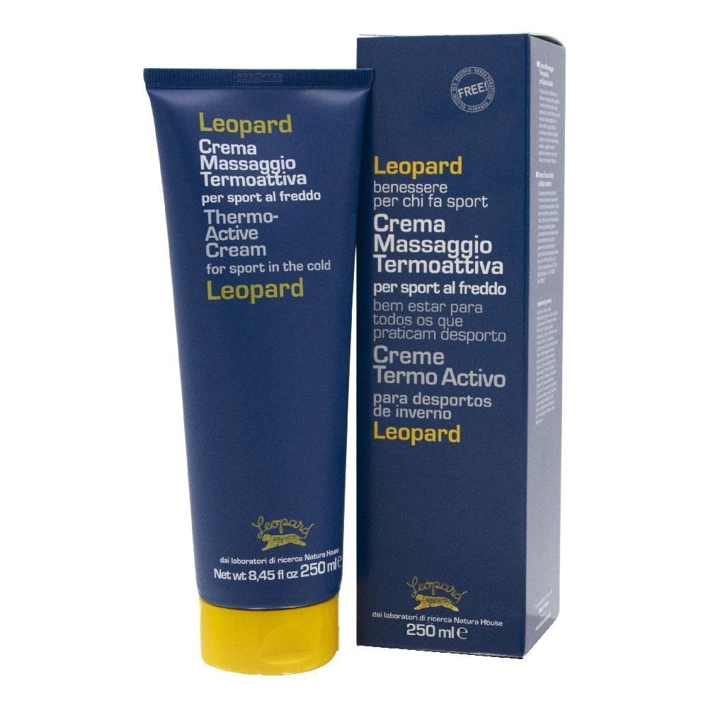 Leopard Crema Massaggio Termoattiva 250 Ml