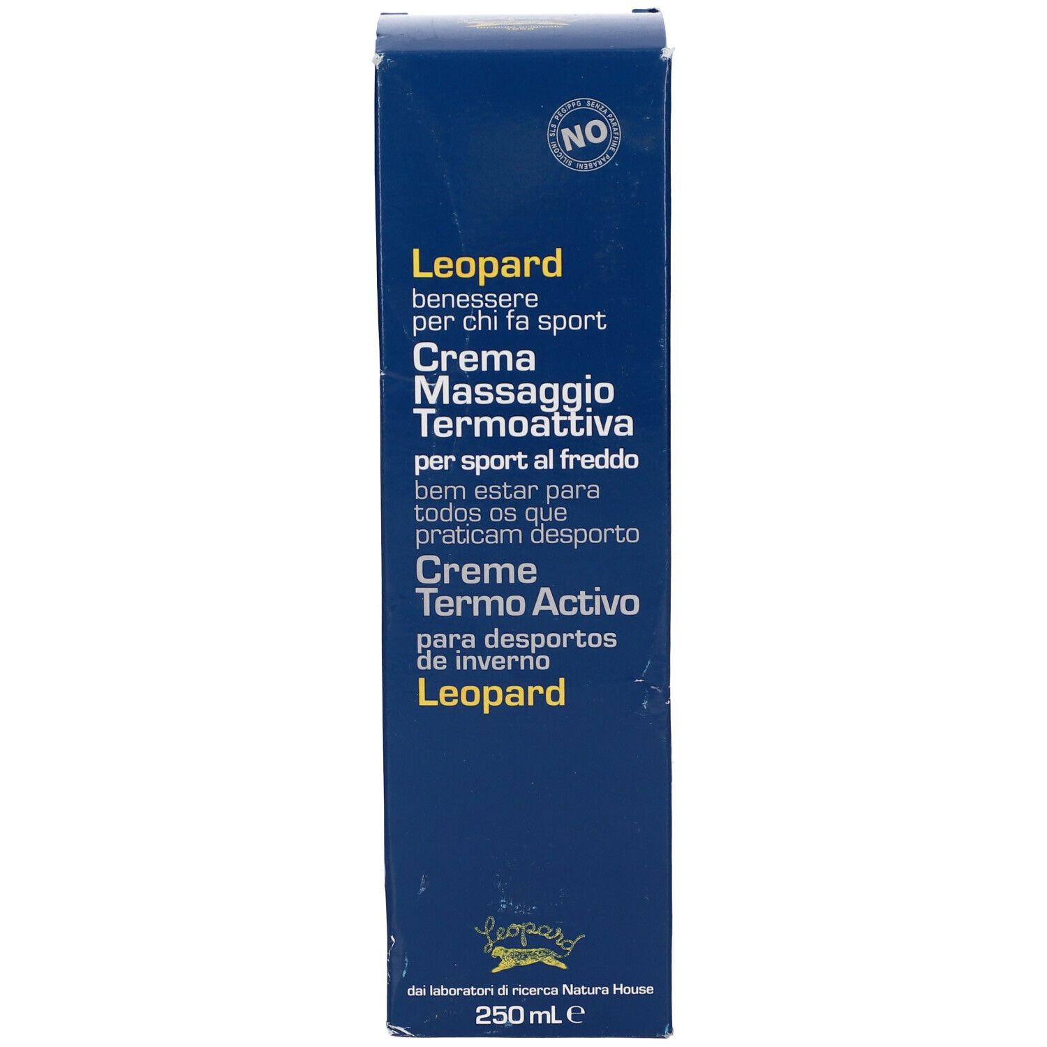 Leopard Crema Massaggio Termoattiva 250 Ml