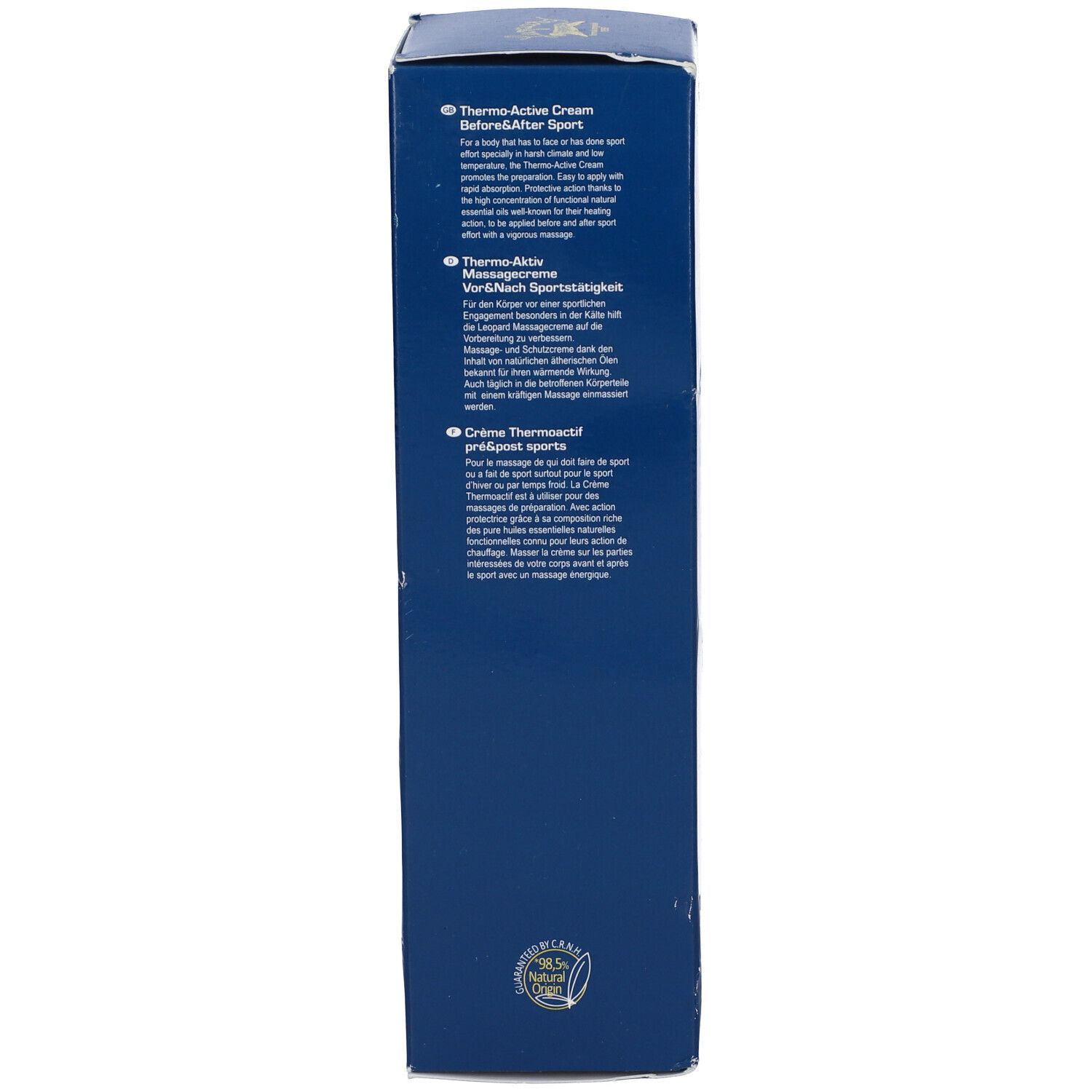 Leopard Crema Massaggio Termoattiva 250 Ml