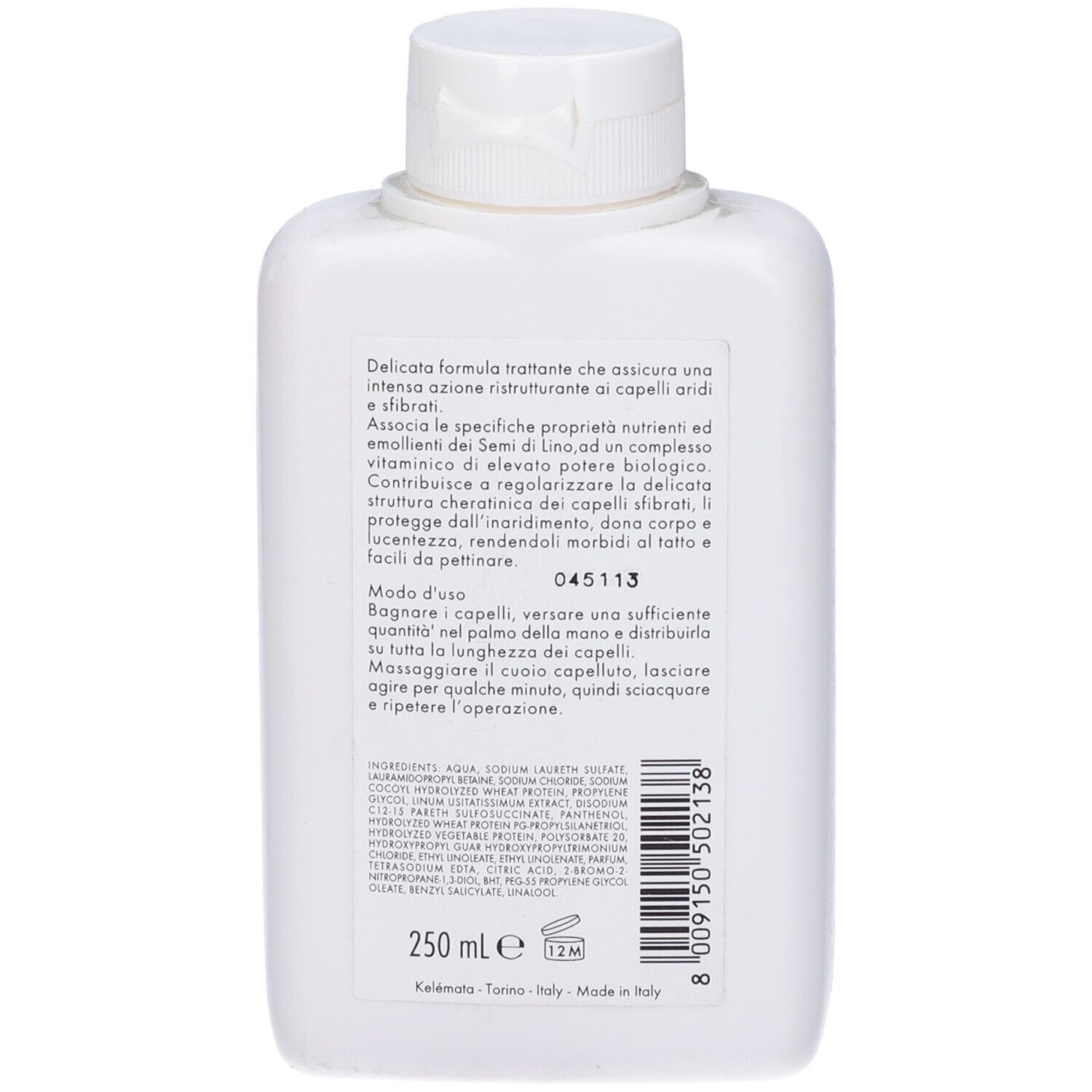 Officinalia Shampoo Ristrutturante Ai Semi Di Lino 250 Ml