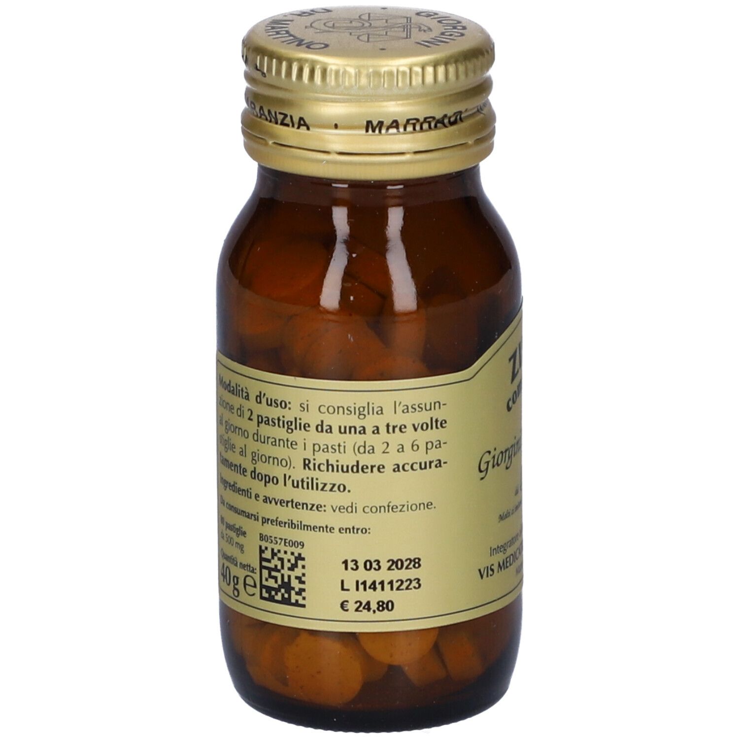 Zincum Compositum 80 Pastiglie