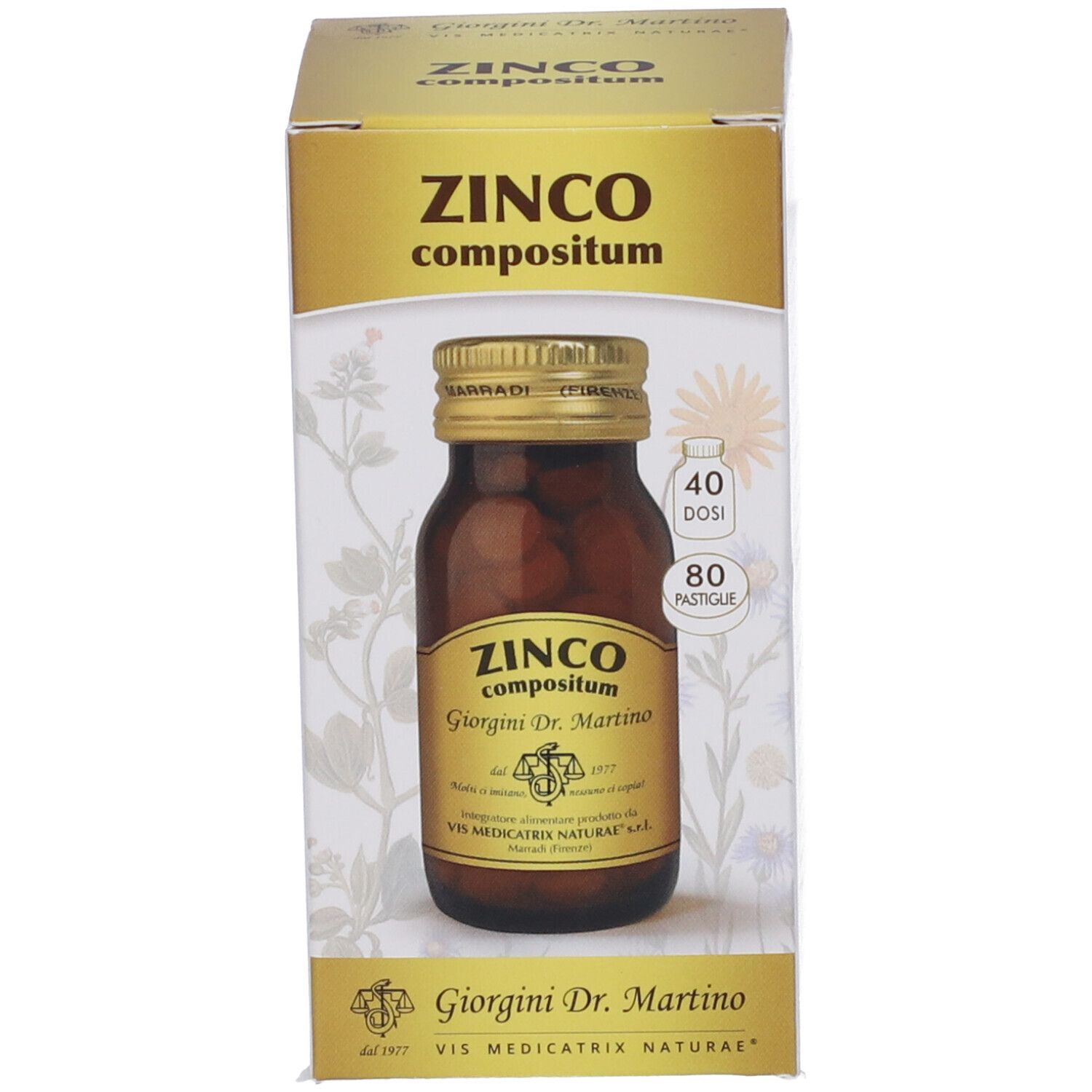 Zincum Compositum 80 Pastiglie