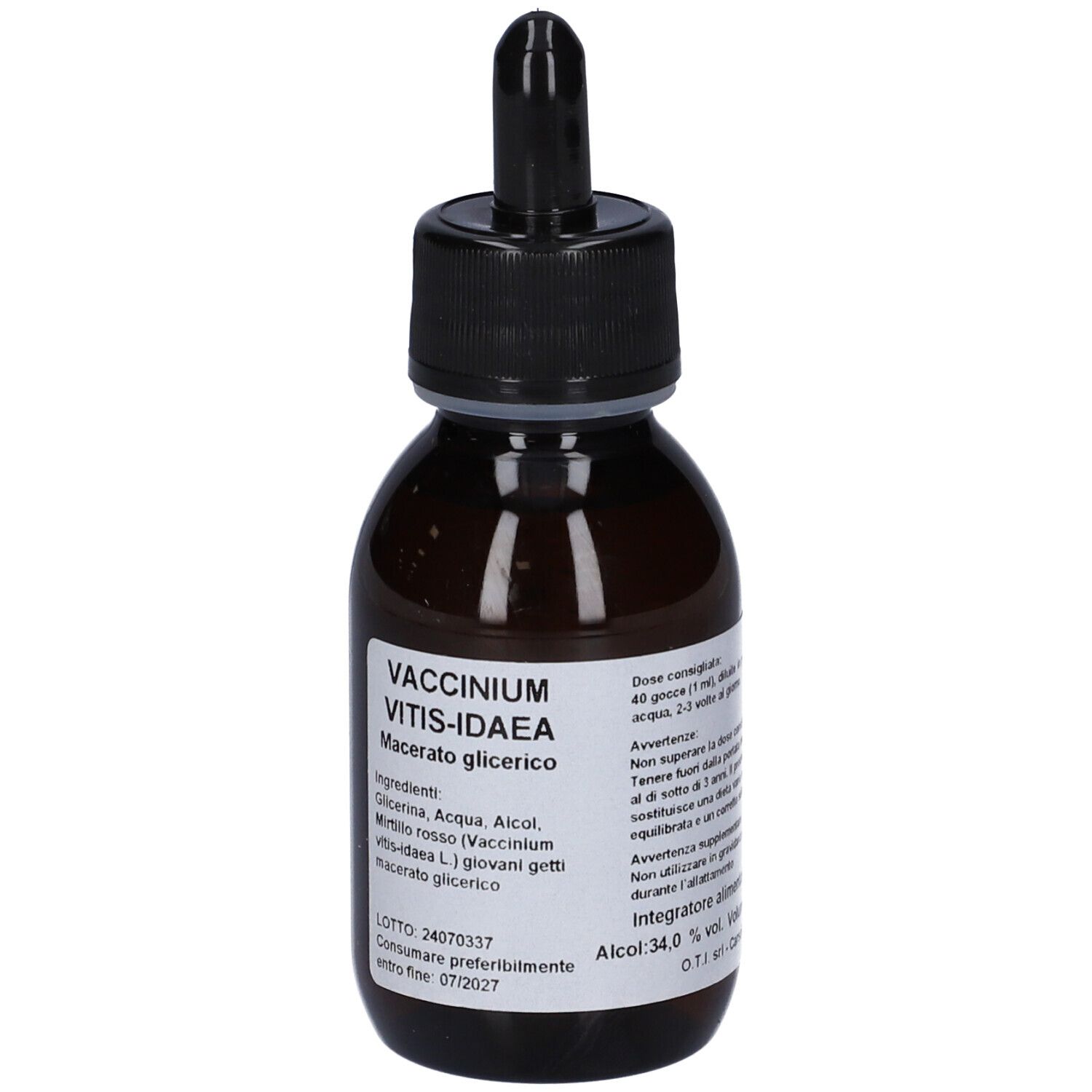 Vaccinium Vitis Idaea Macerato Glicerico 10% Gocce 100Ml