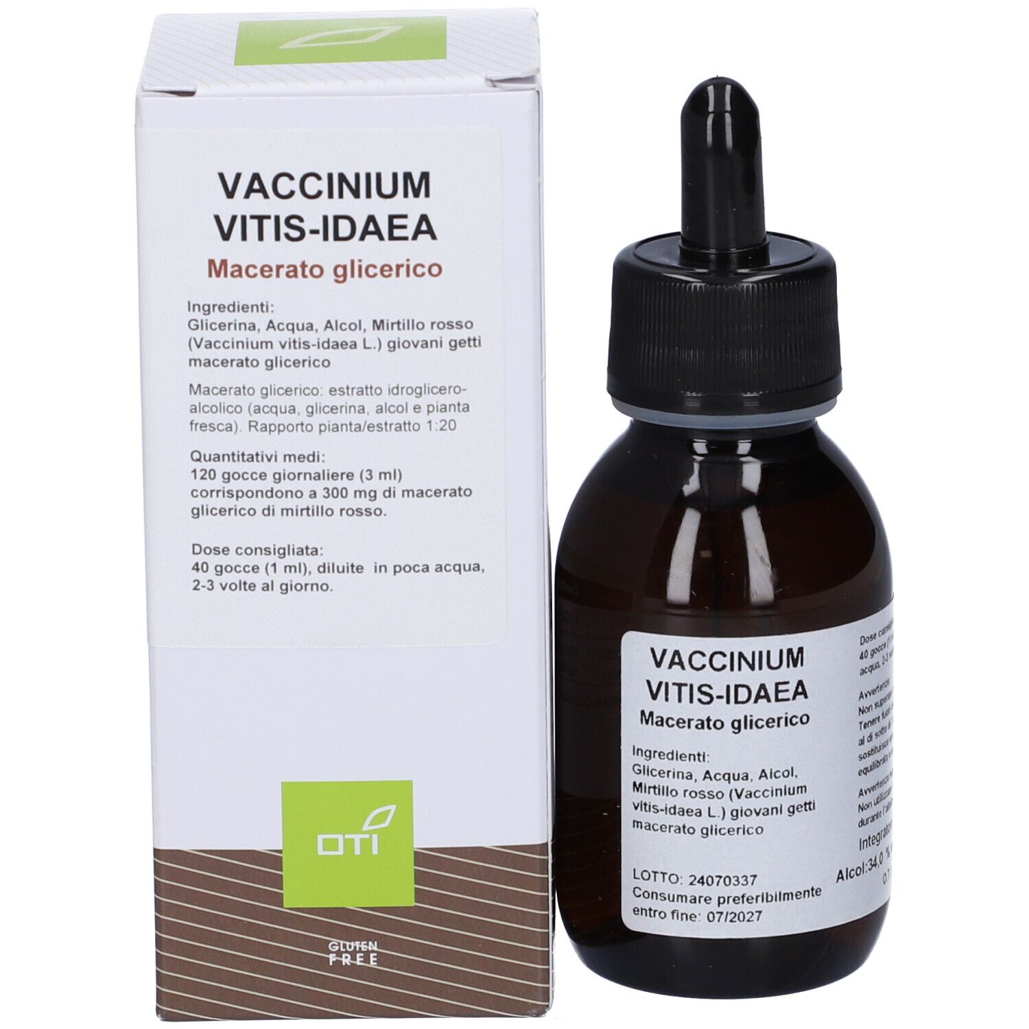 Vaccinium Vitis Idaea Macerato Glicerico 10% Gocce 100Ml