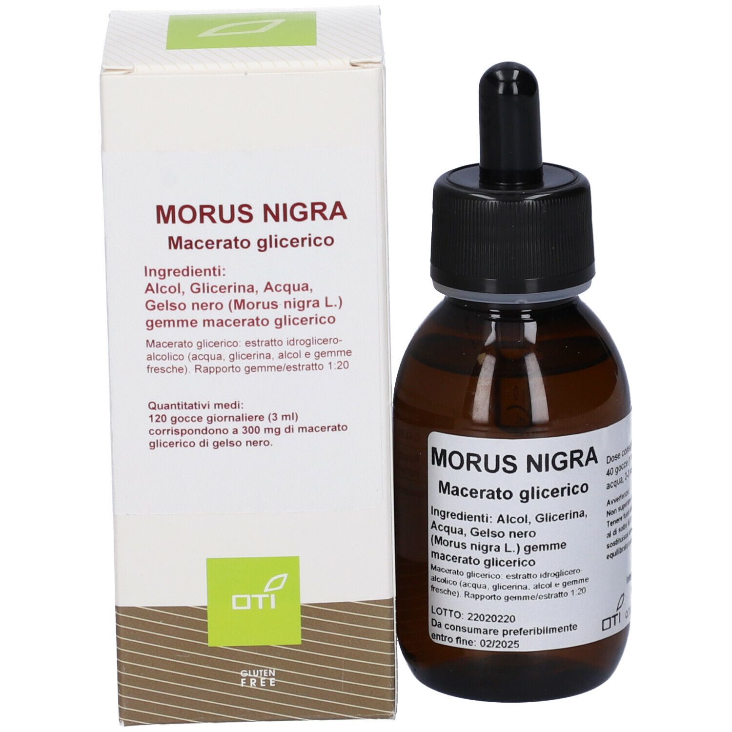 OTI Morus Nigra Macerato Glicerico 10% Gocce