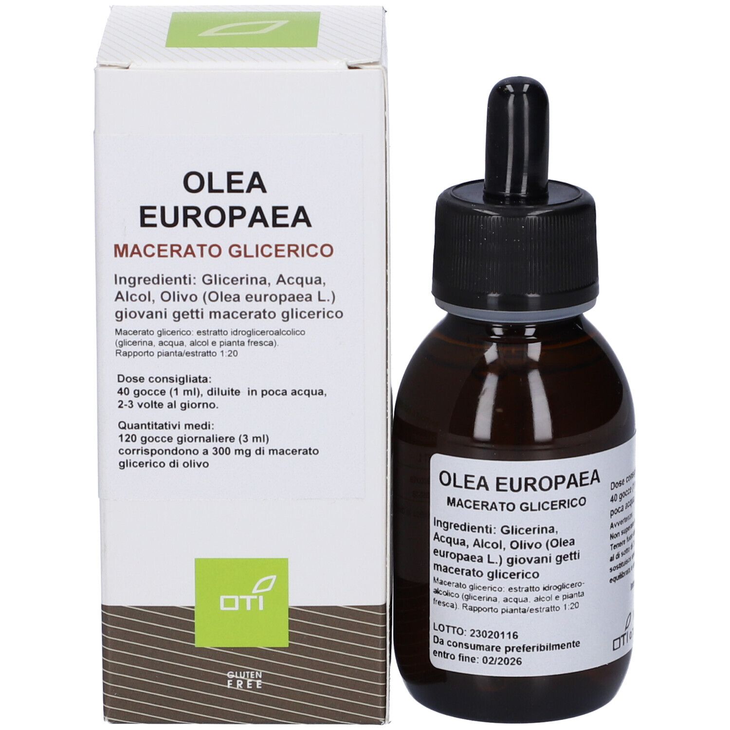 Olea Europaea Macerato Glicerico 10% Gocce 100Ml