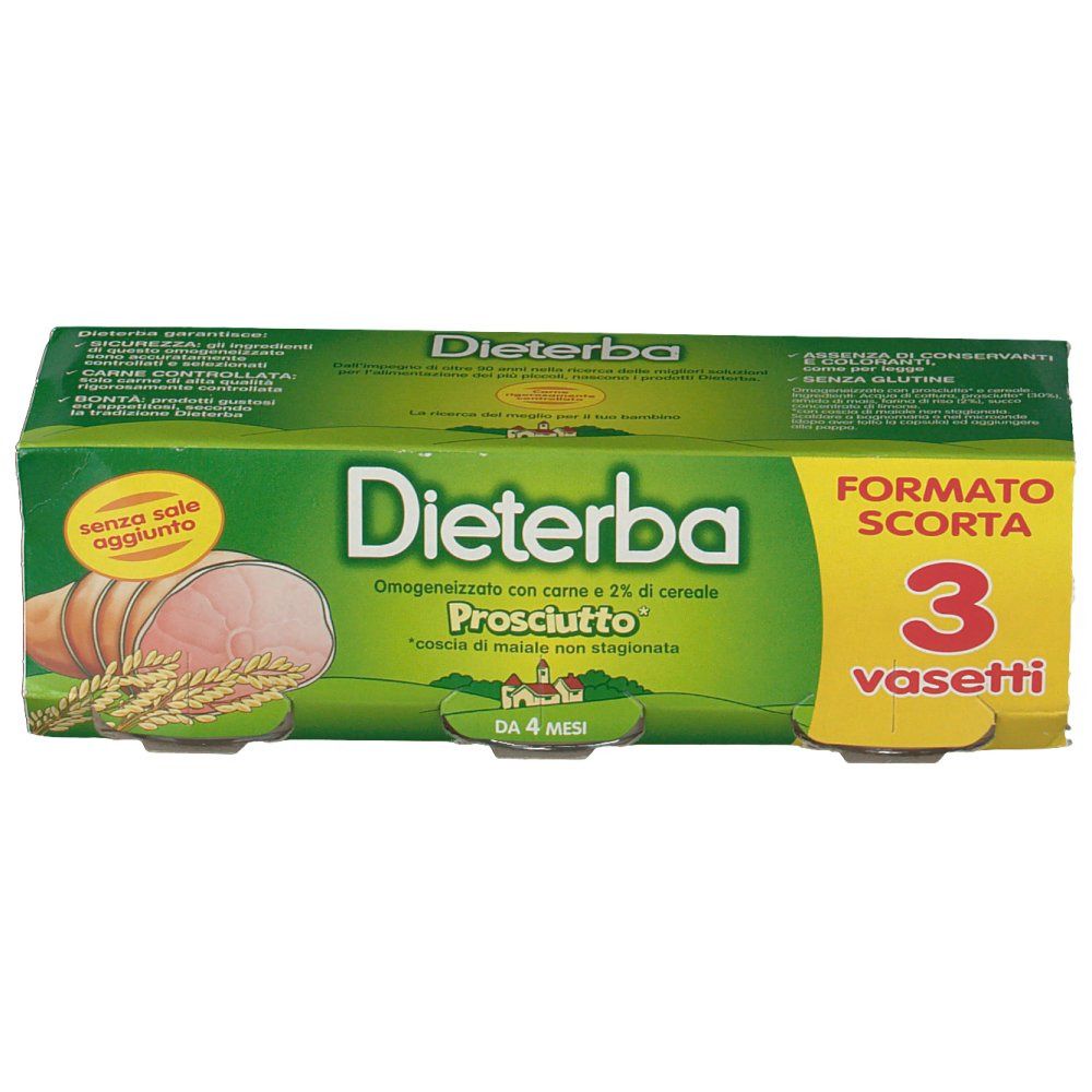 Dieterba Omogeneizzato Prosciutto