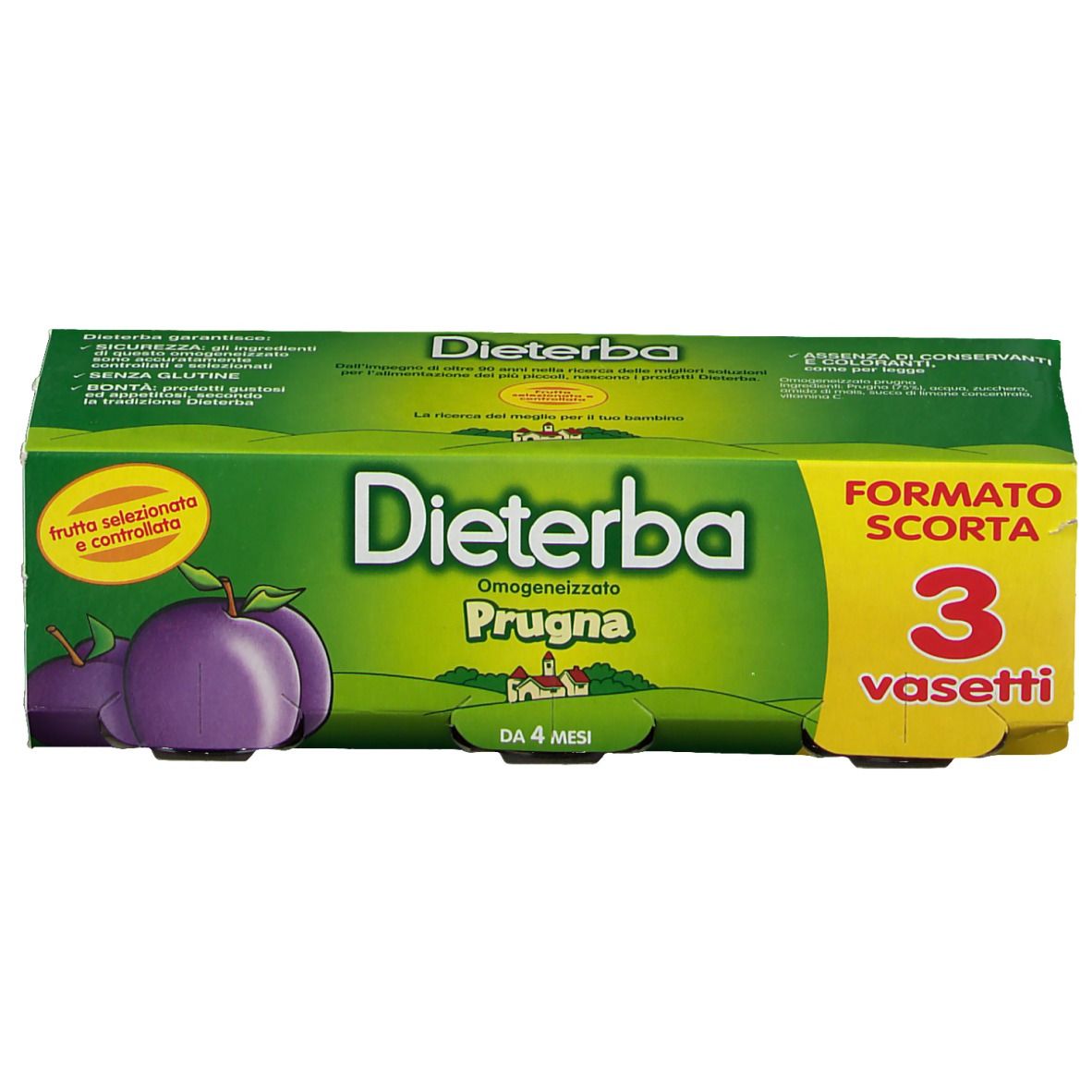 Dieterba Omogeneizzato Prugna